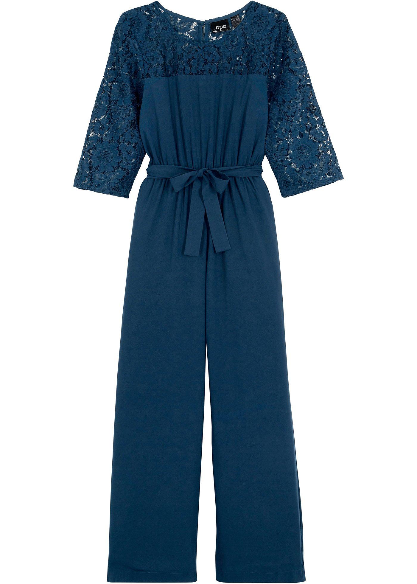 Mädchen Jumpsuit mit Spitze