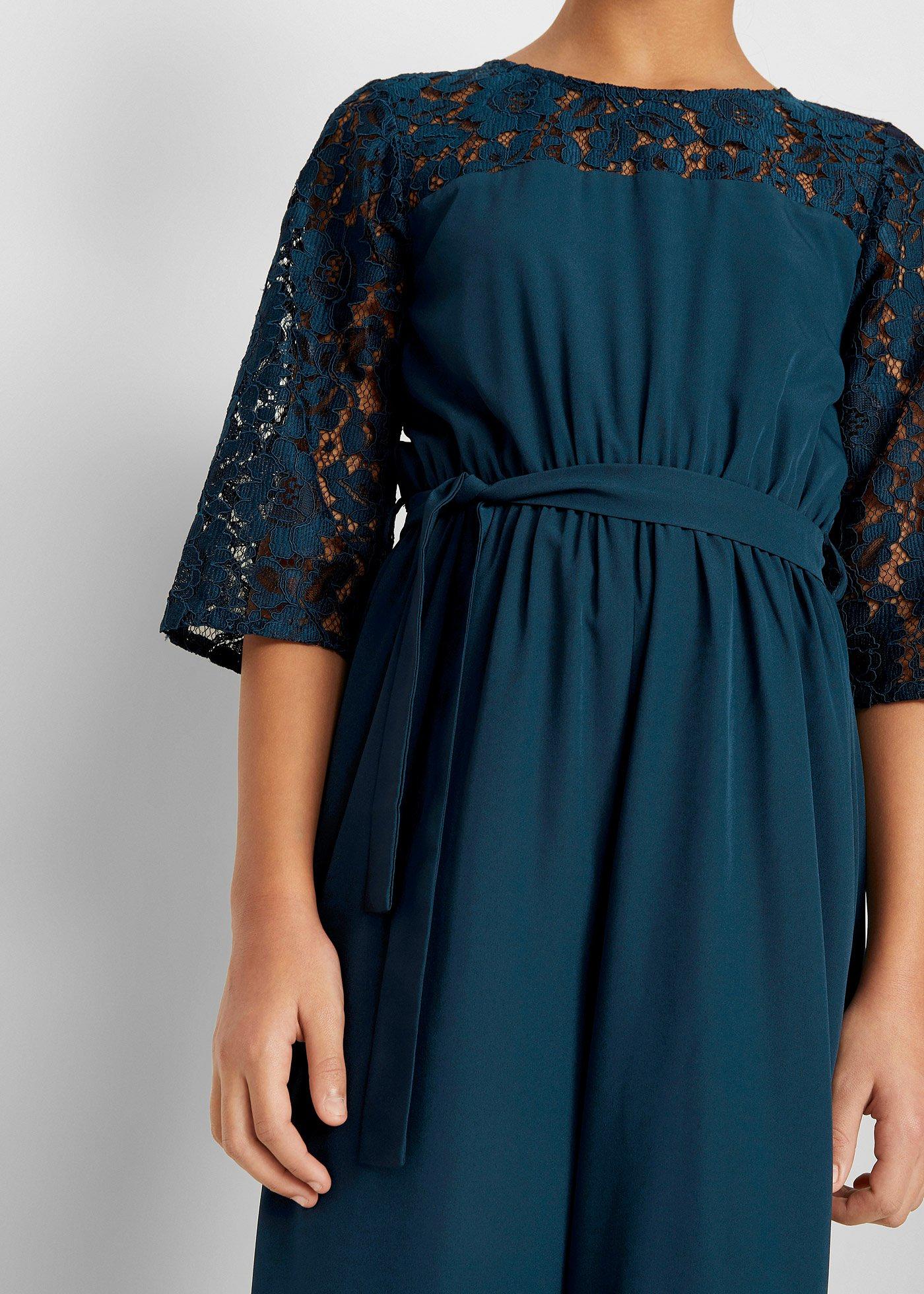 Kombinezon z koronką - Bonprix