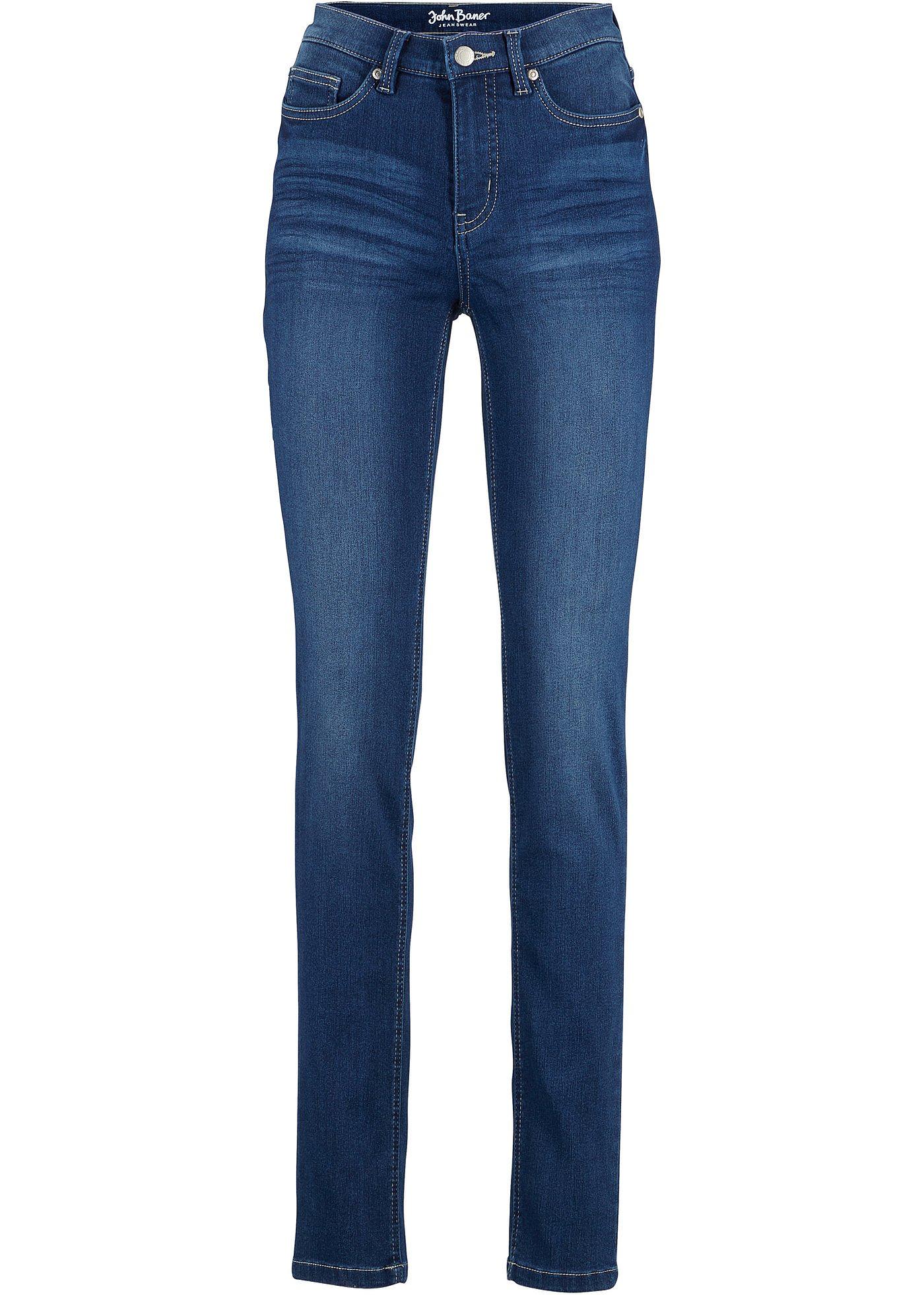 Slim Jeans Mid Waist, Ultra-Soft