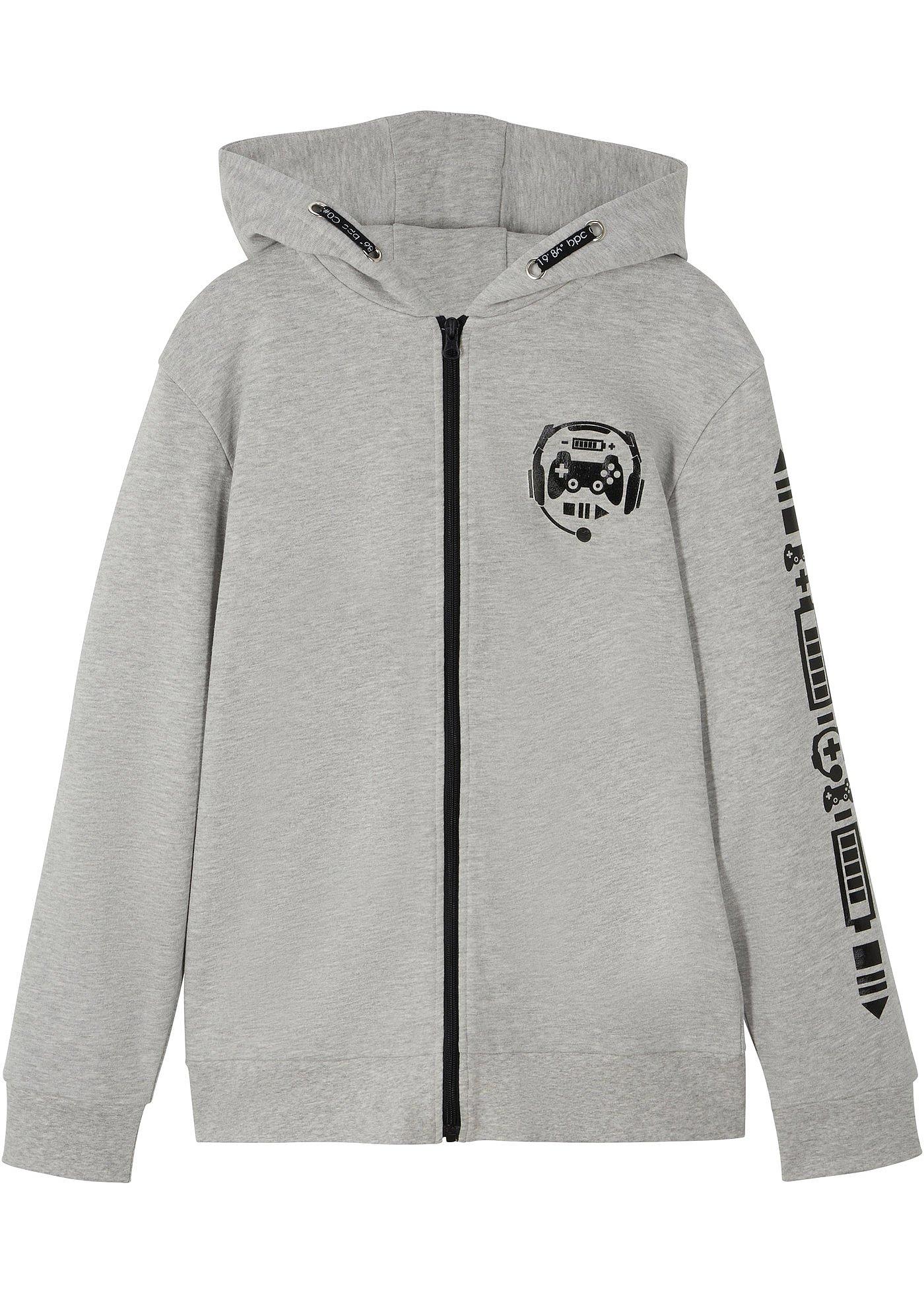 Jungen Kapuzenjacke aus nachhaltiger Baumwolle