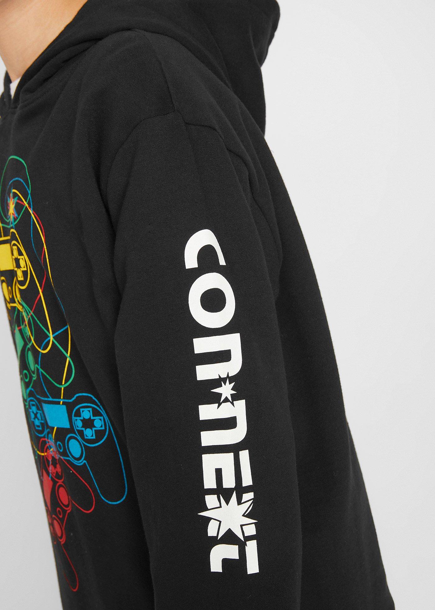 Bluza z kapturem z czystej bawełny organicznej - Bonprix