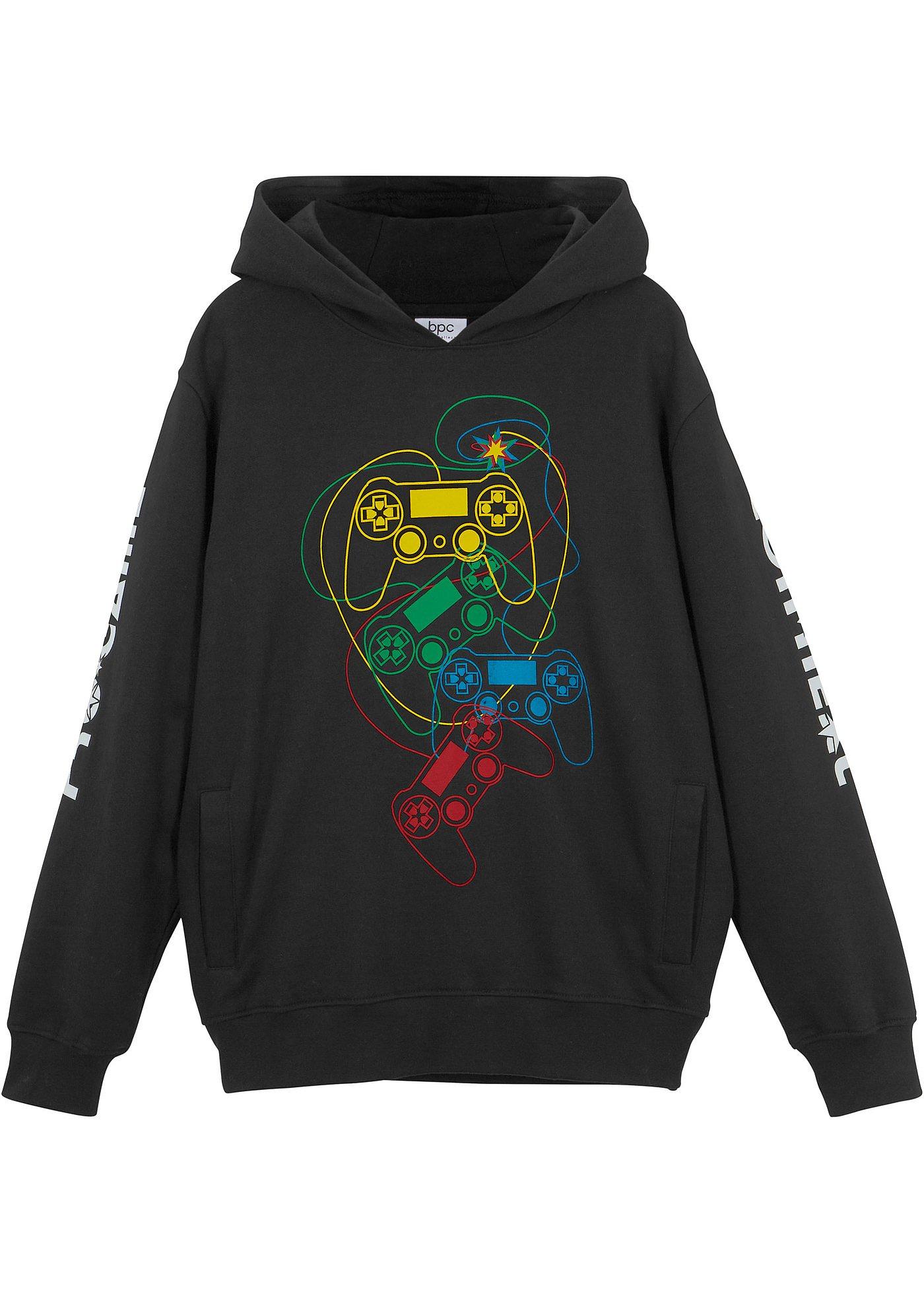 Jungen Kapuzensweatshirt aus Bio Baumwolle