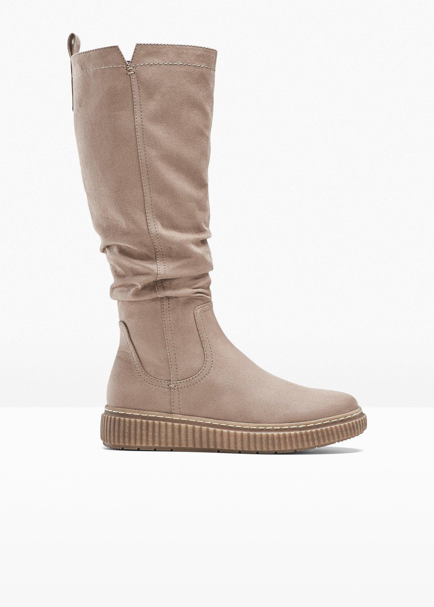 Kozaki Jana o wygodnej tęgości - Bonprix