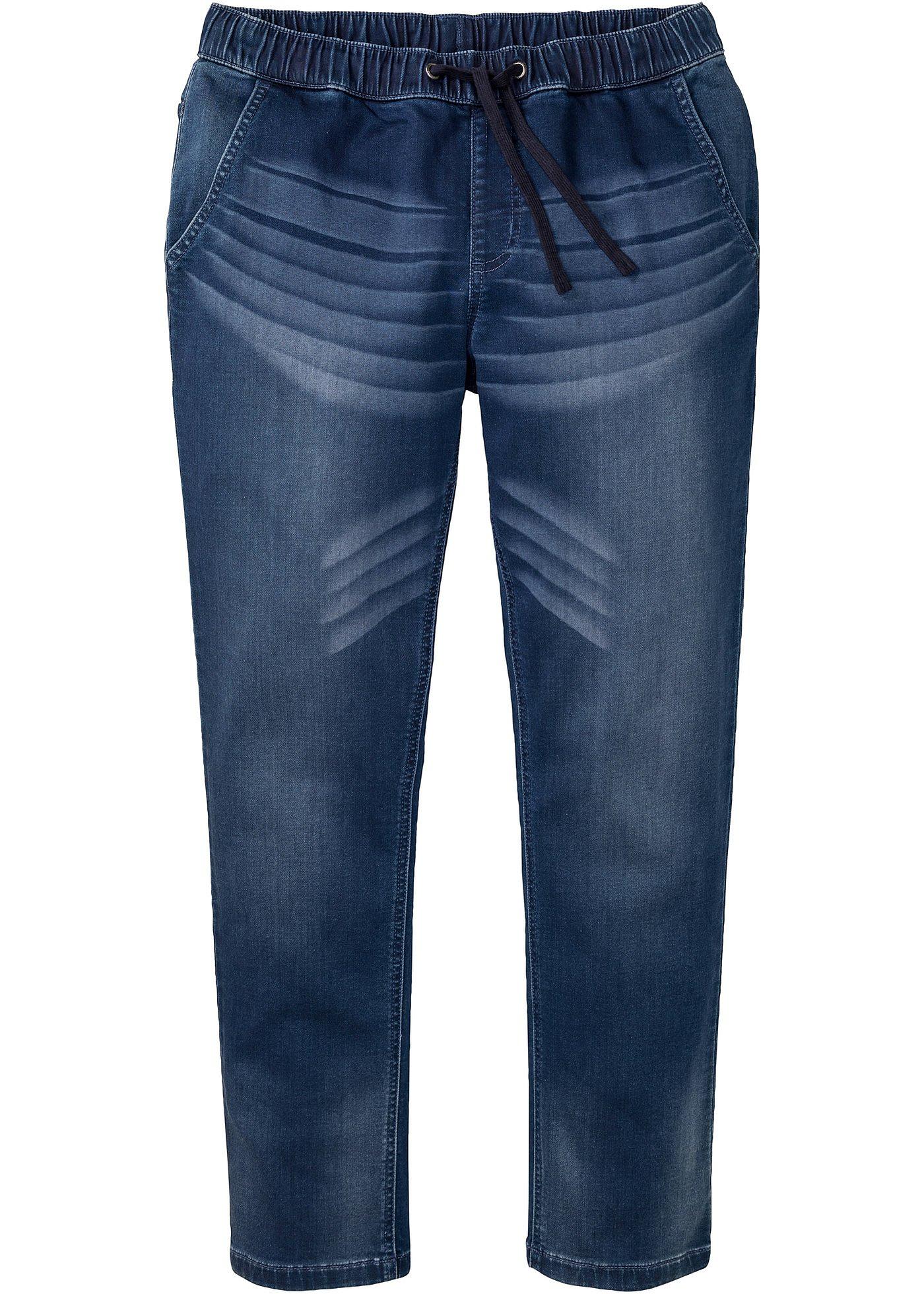 Slim Fit Sweat-Jeans, Straight