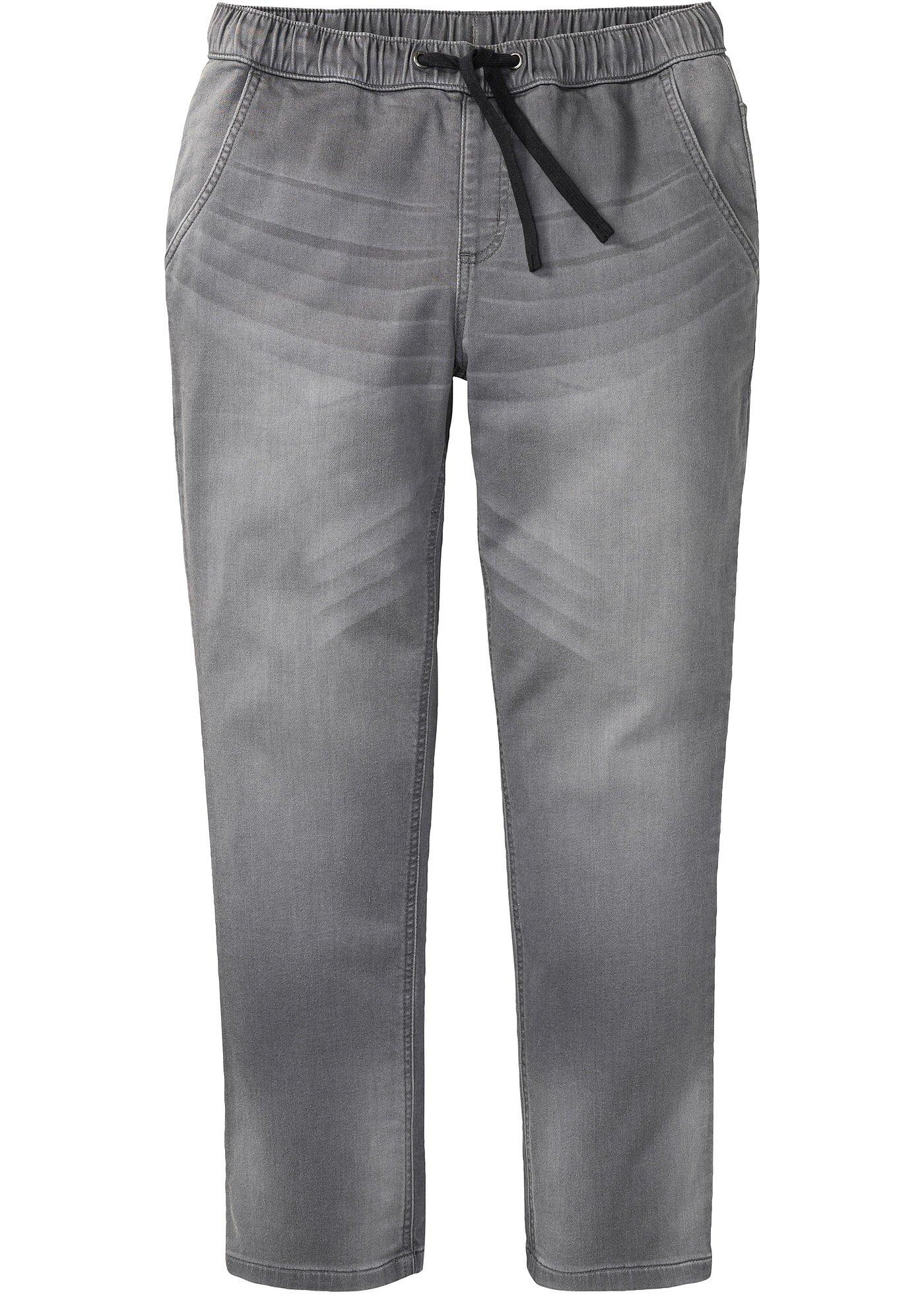 Slim Fit Sweat-Jeans, Straight