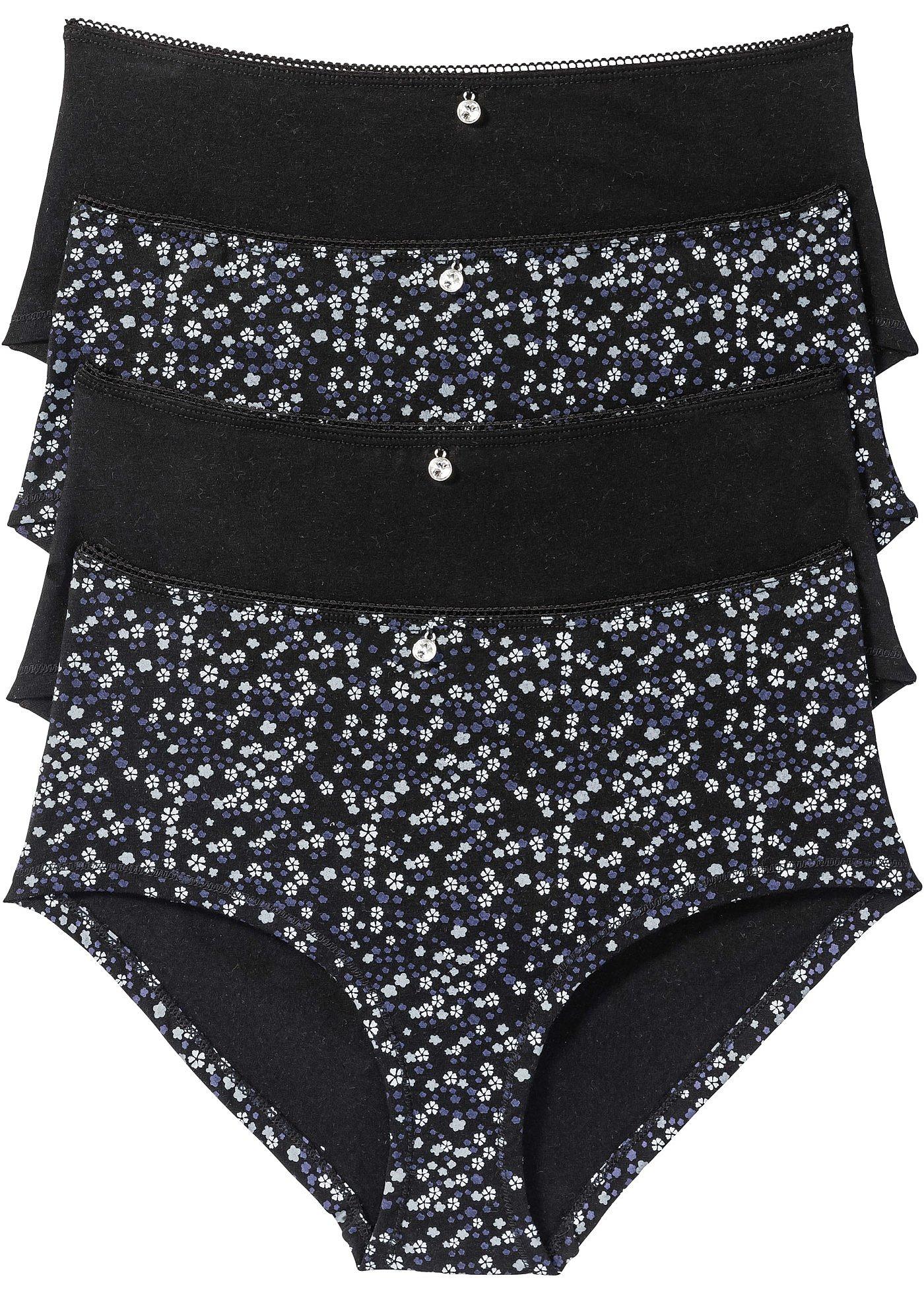 Figi z wysokim stanem (4 pary) - Bonprix