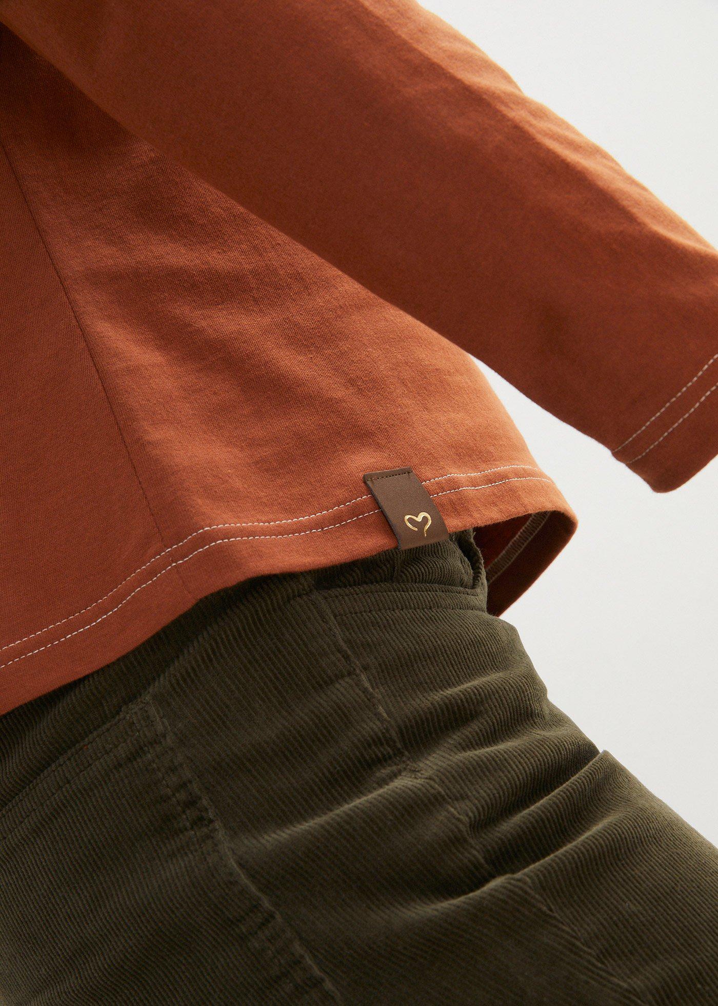 Shirt z długim rękawem i ozdobnymi guzikami - Bonprix