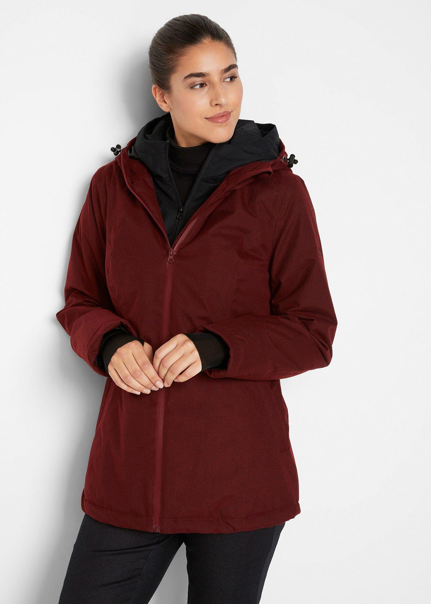 Wodoodporna kurtka funkcjonalna 2 w 1 - Bonprix