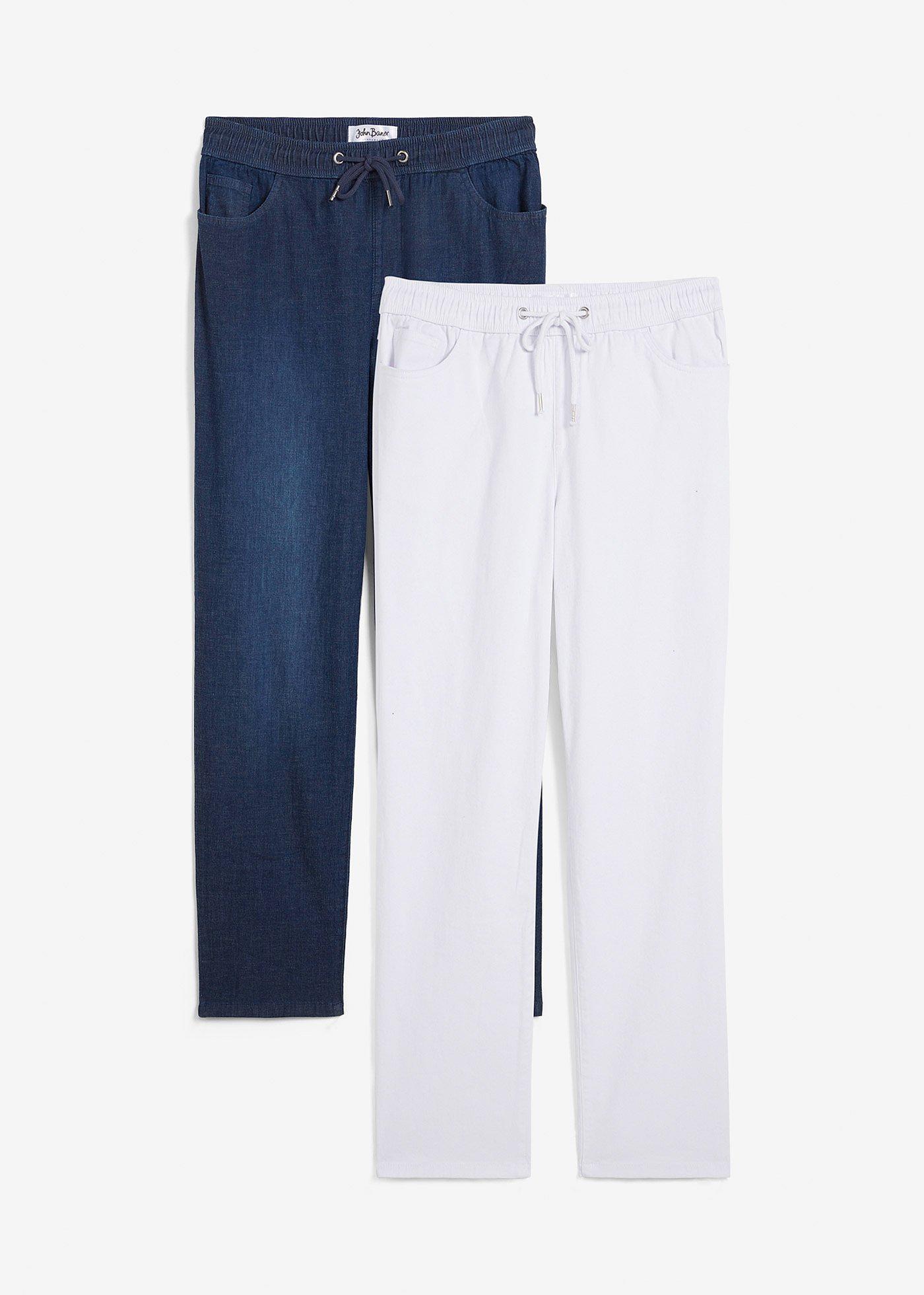 Schlupfjeans, Straight