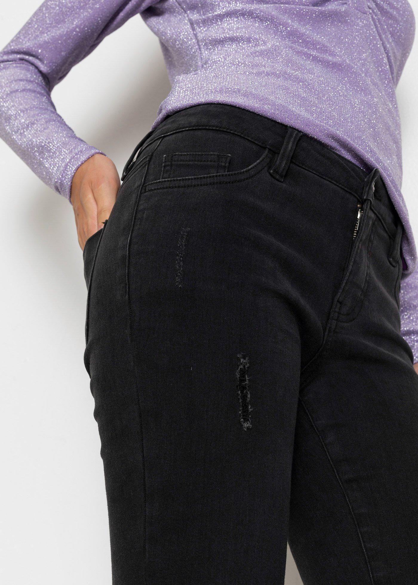Dżinsy Skinny, mid waist ze stretchem - Bonprix