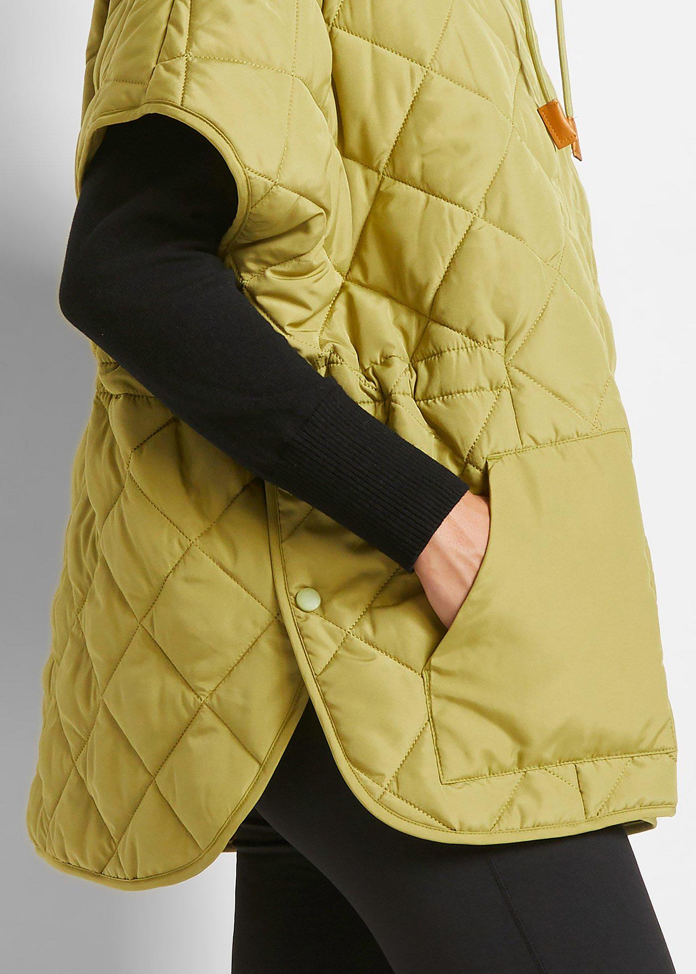 Kamizelka pikowana funkcyjna oversize, hydrofobowa - Bonprix