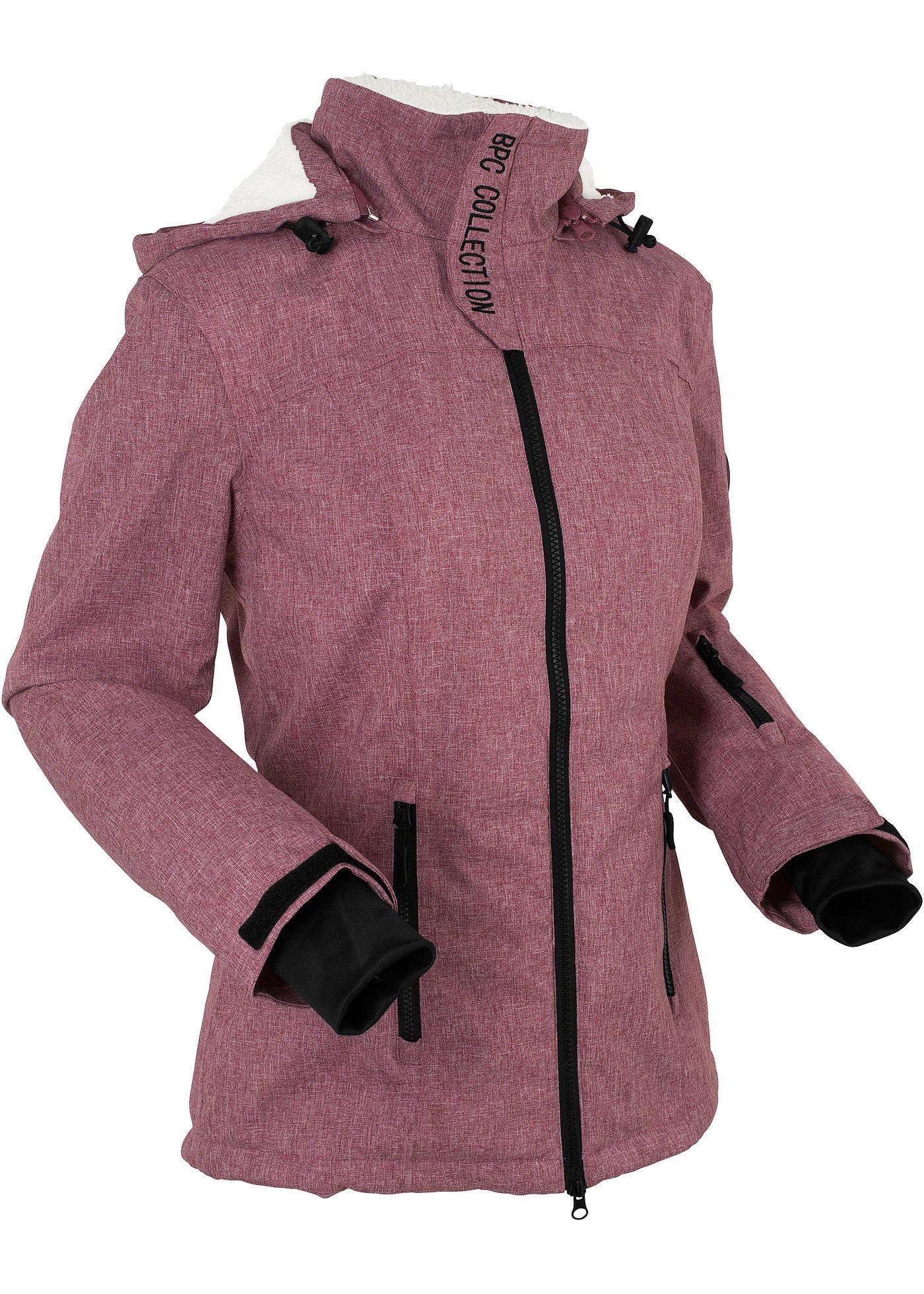 Outdoor-Funktions-Jacke mit Teddyfleece, wasserdicht