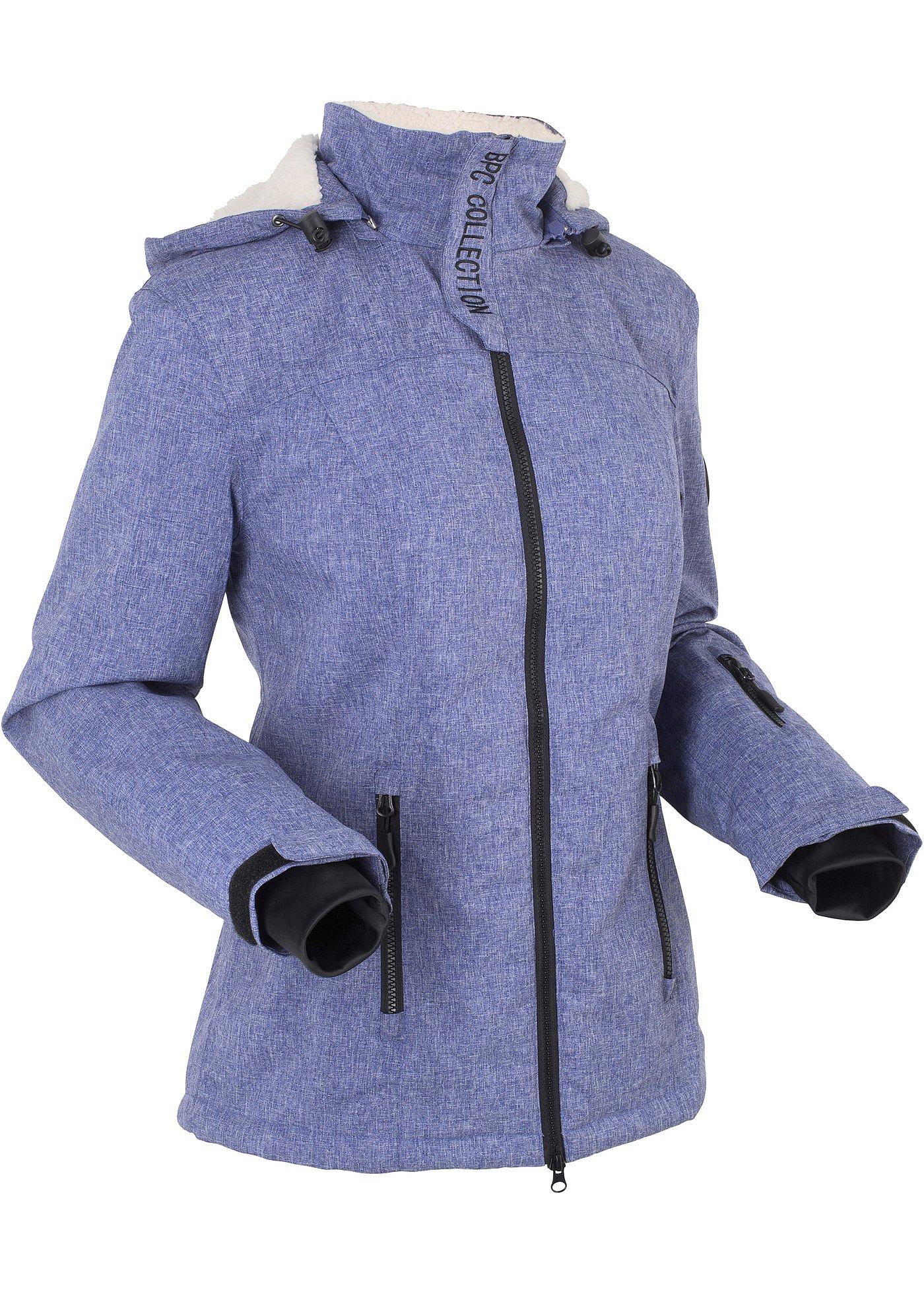 Outdoor-Funktions-Jacke mit Teddyfleece, wasserdicht