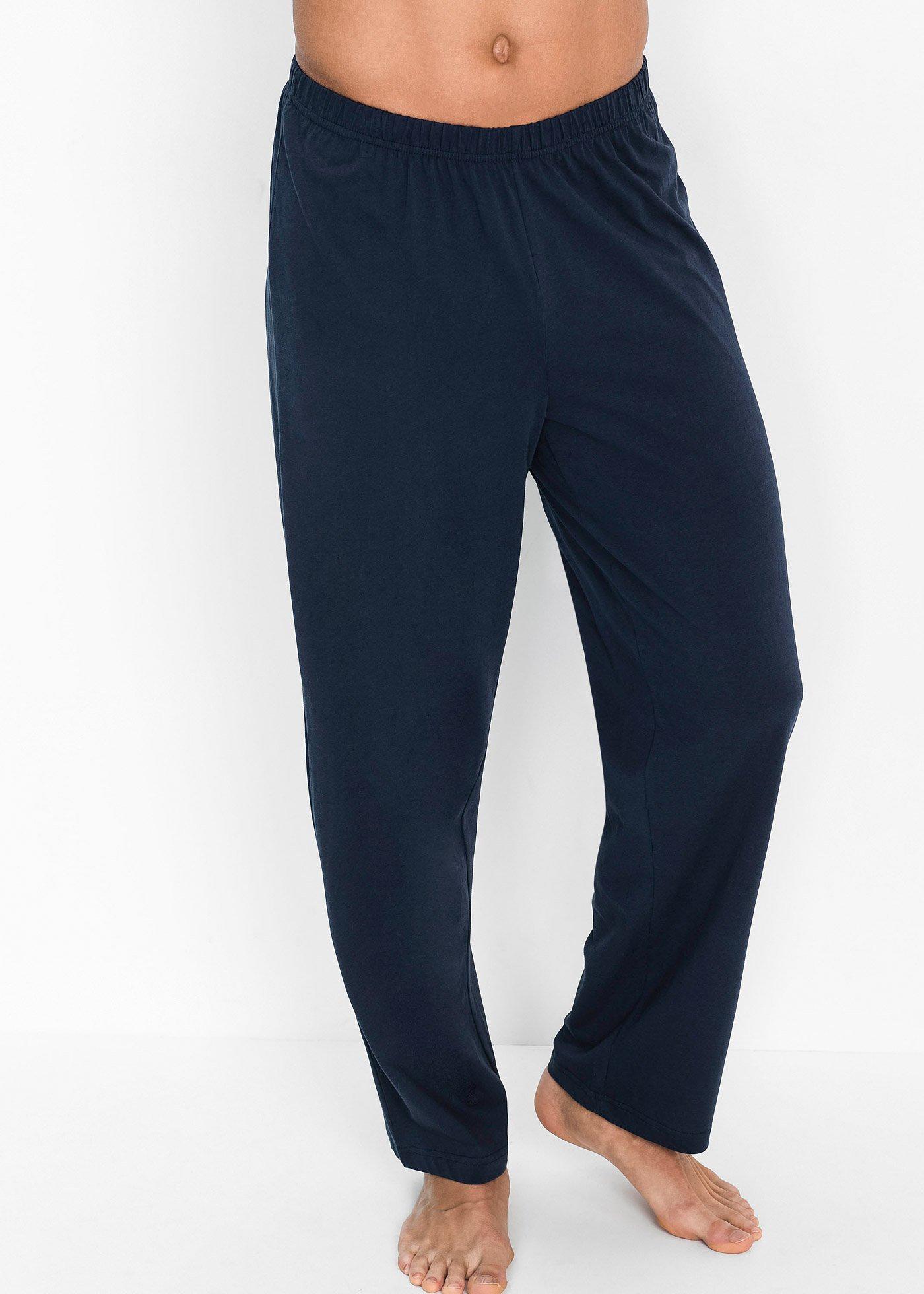 Piżama z bawełną i długimi rękawami - Bonprix