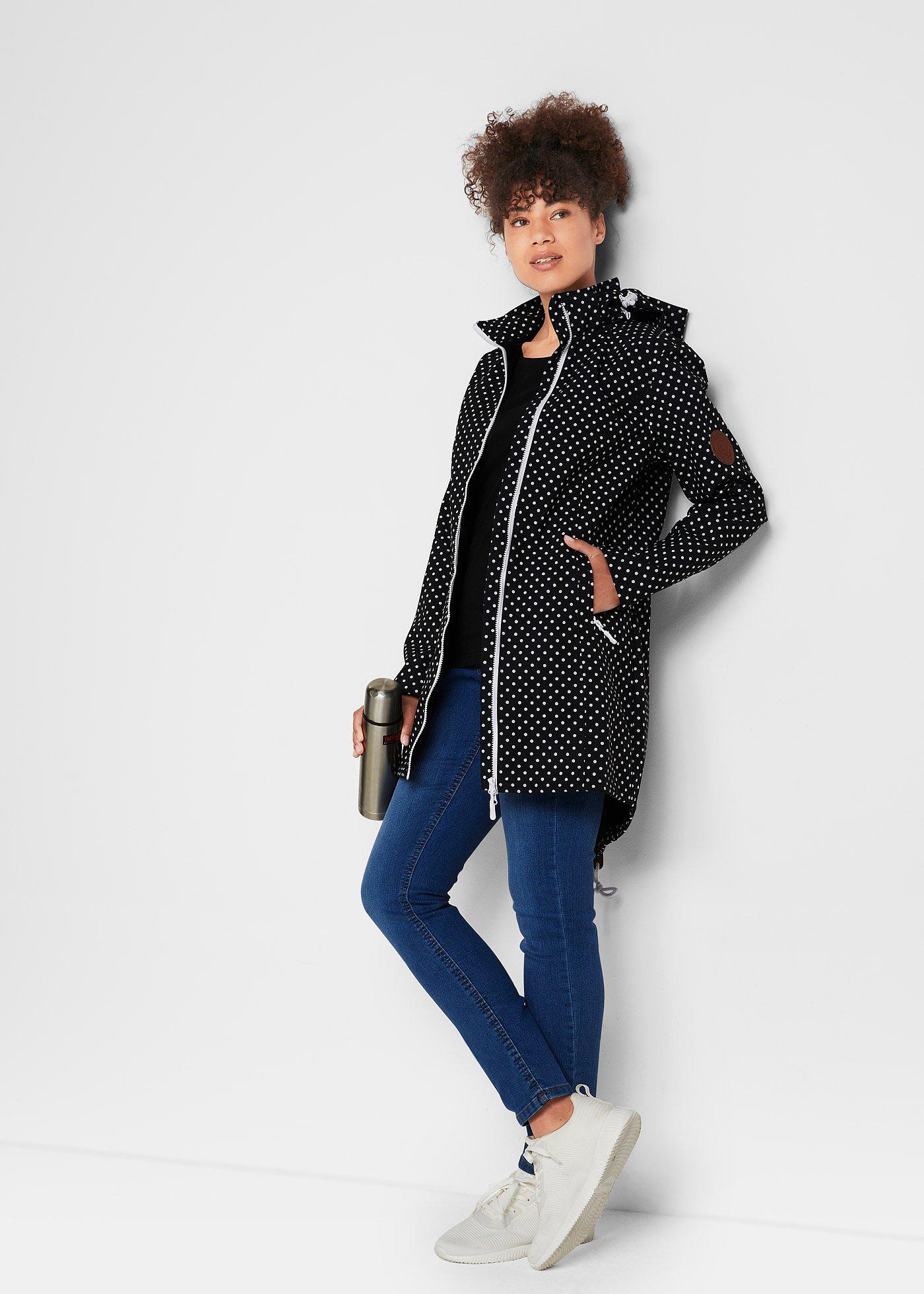 Długa kurtka softshell - Bonprix