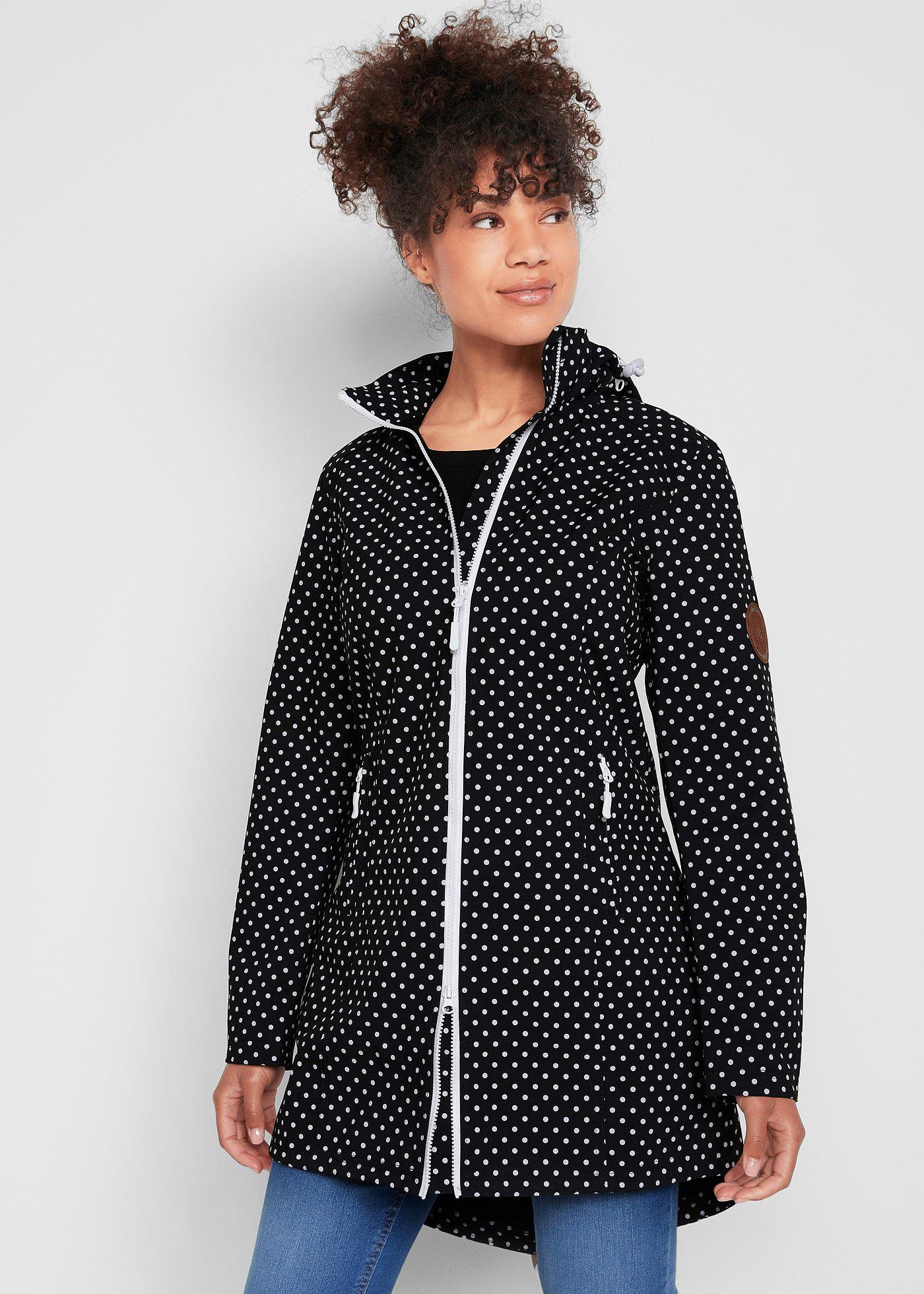 Długa kurtka softshell - Bonprix