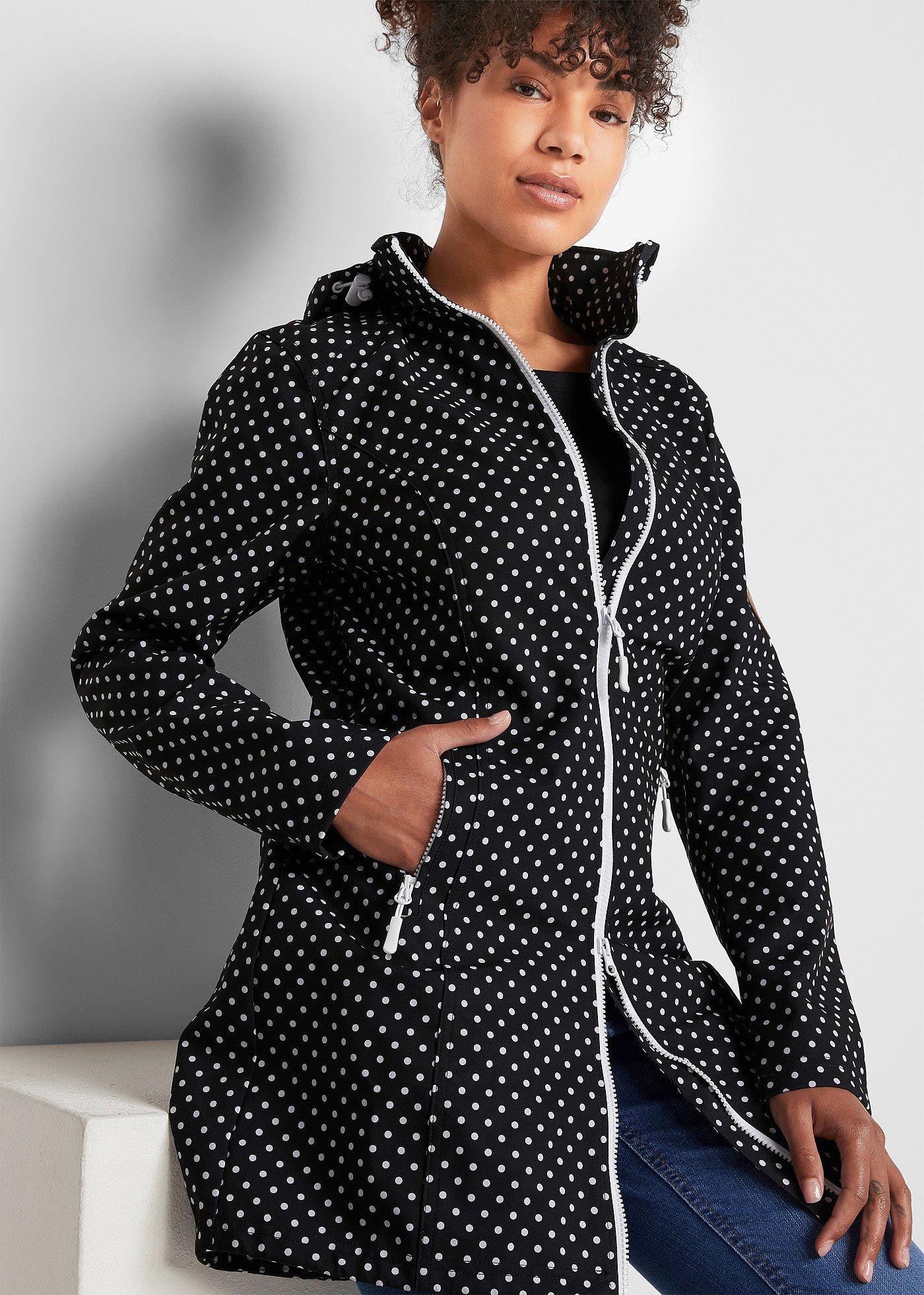 Długa kurtka softshell - Bonprix