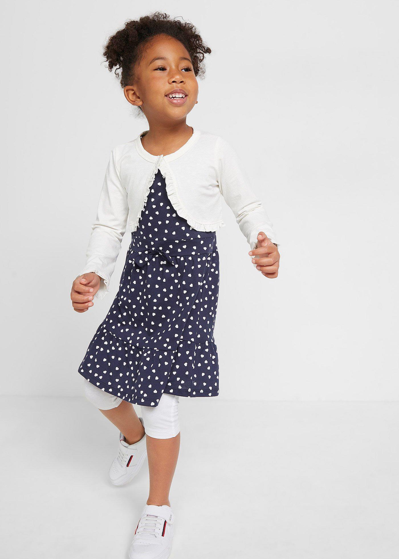 Bolerko shirtowe dziewczęce - Bonprix