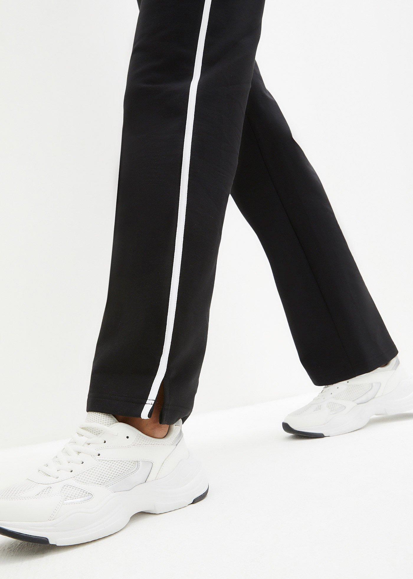 Spodnie dresowe z grubej bawełny (2 pary) - Bonprix