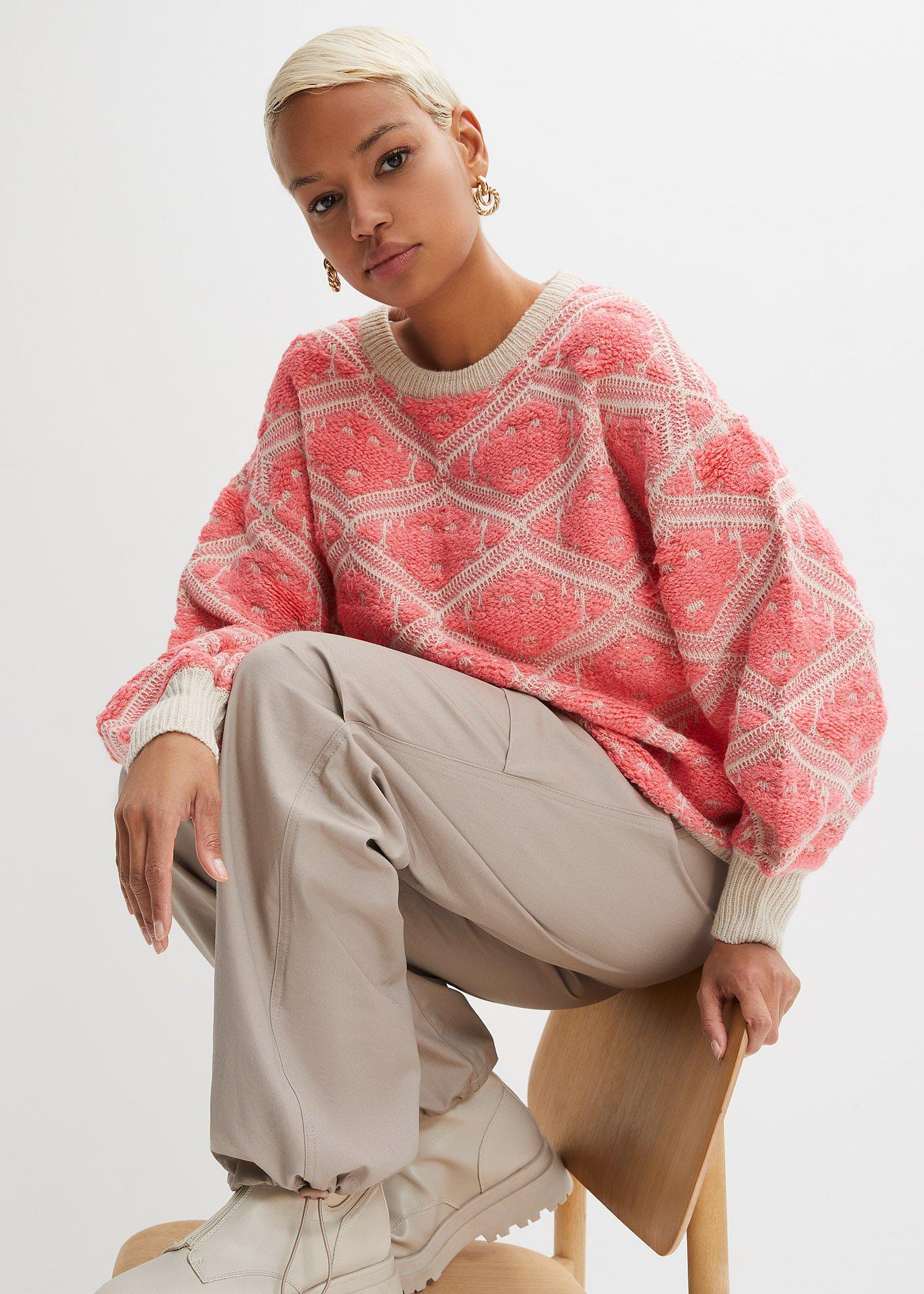 Sweter boxy - Bonprix