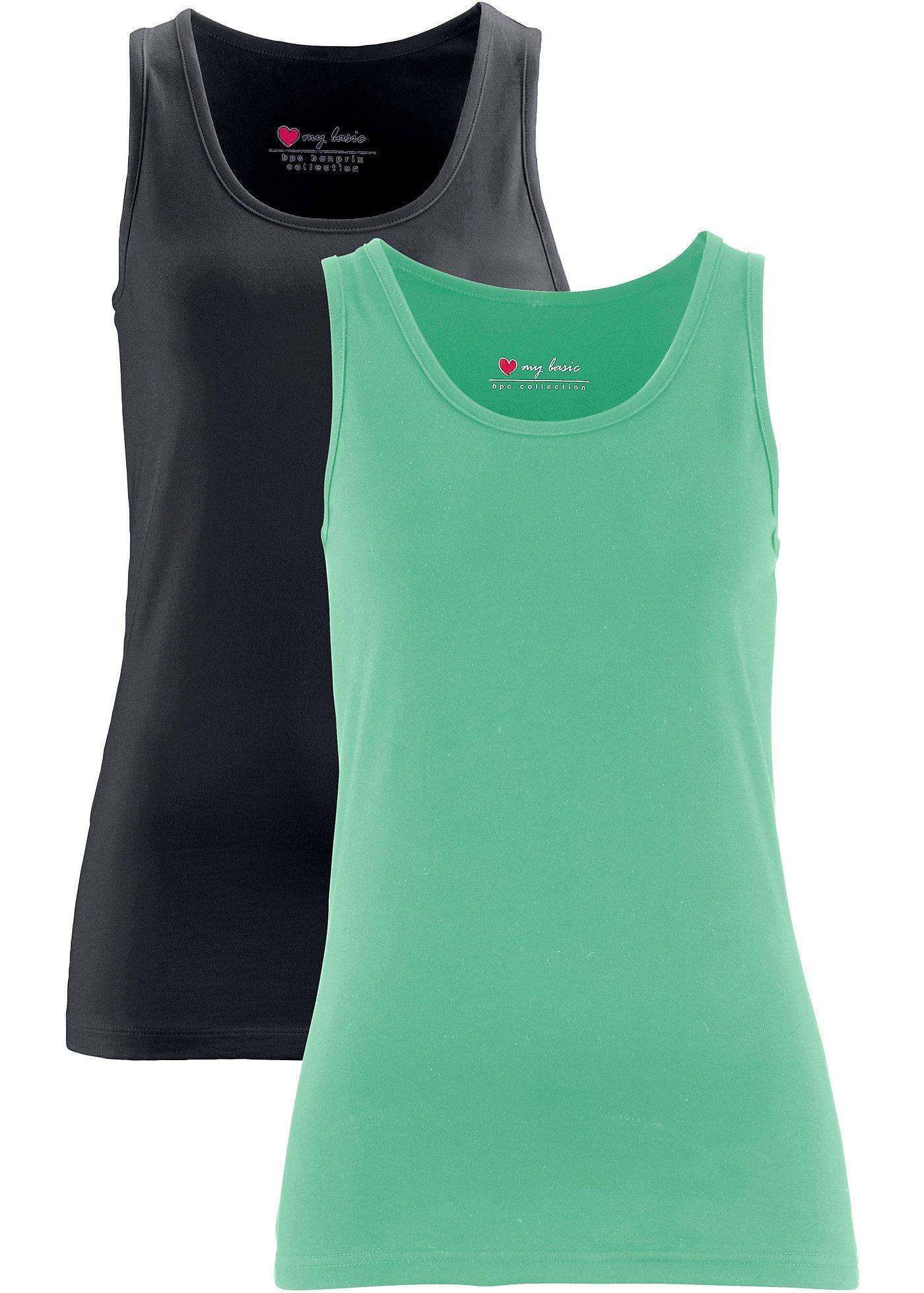 Stretch Tanktop, (2er Pack) günstig online kaufen