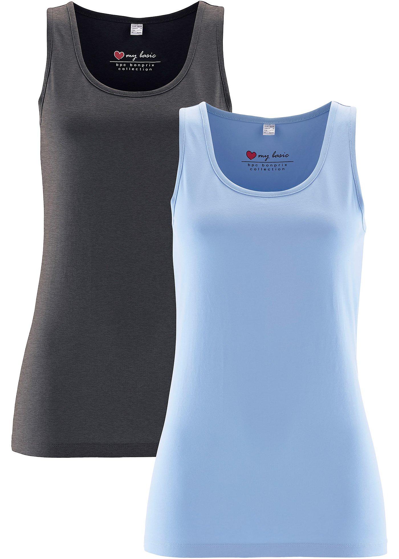 Stretch Tanktop, (2er Pack) günstig online kaufen