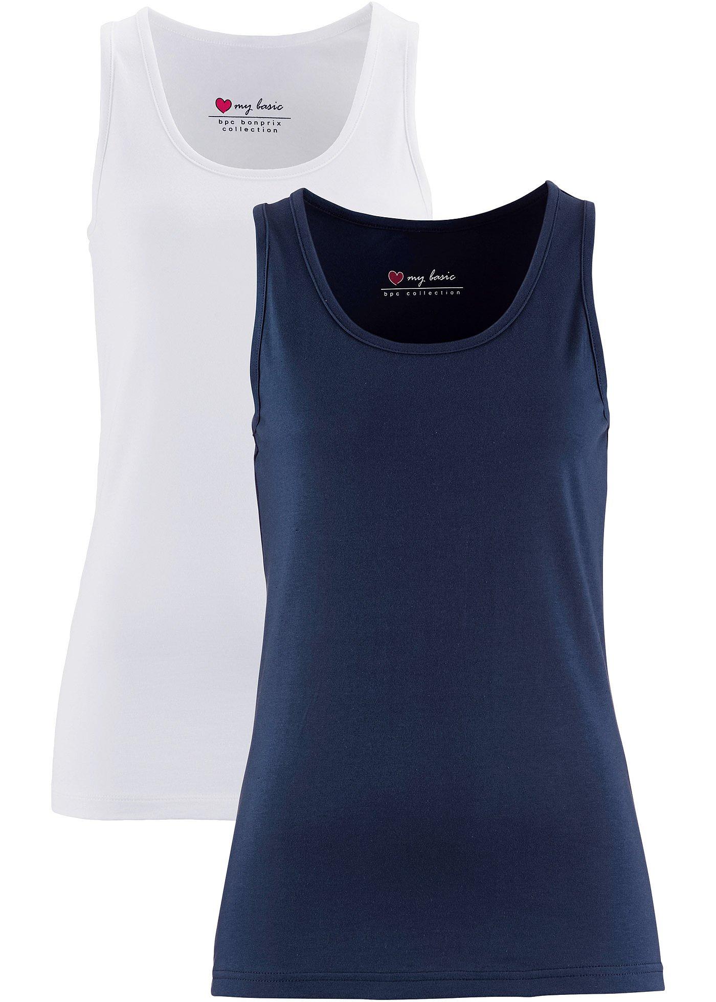 Stretch Tanktop, (2er Pack) günstig online kaufen