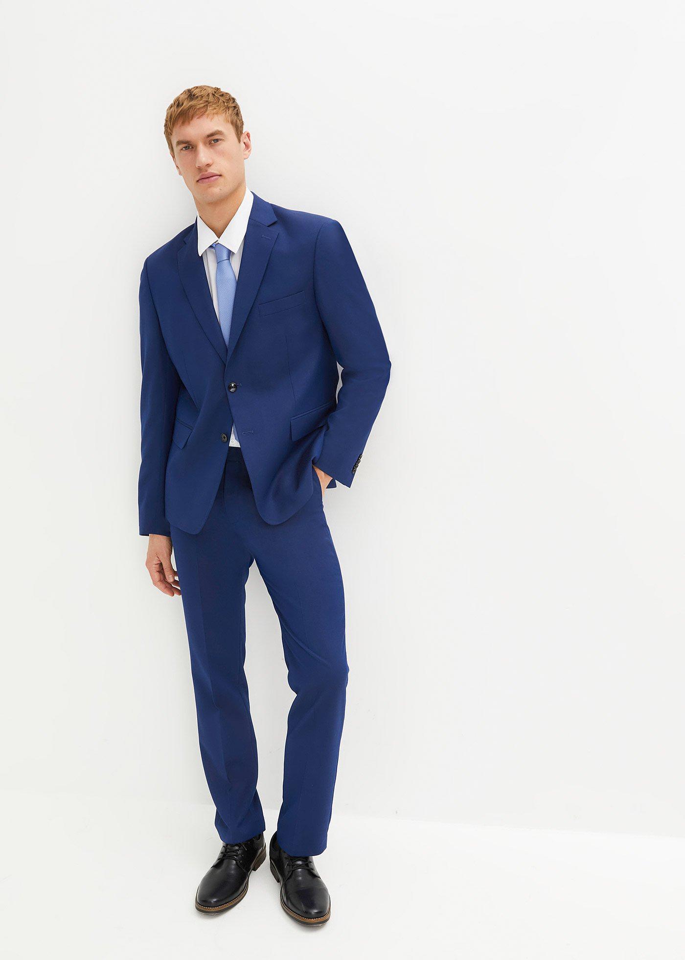 Garnitur z krawatem (3 części), Regular Fit - Bonprix