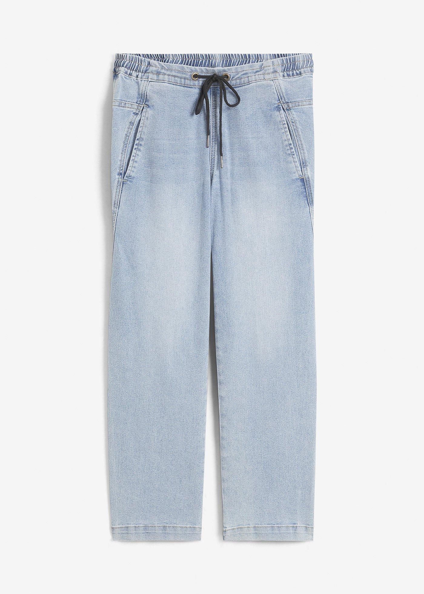 Boyfriend Jeans Mid Waist, cropped günstig online kaufen