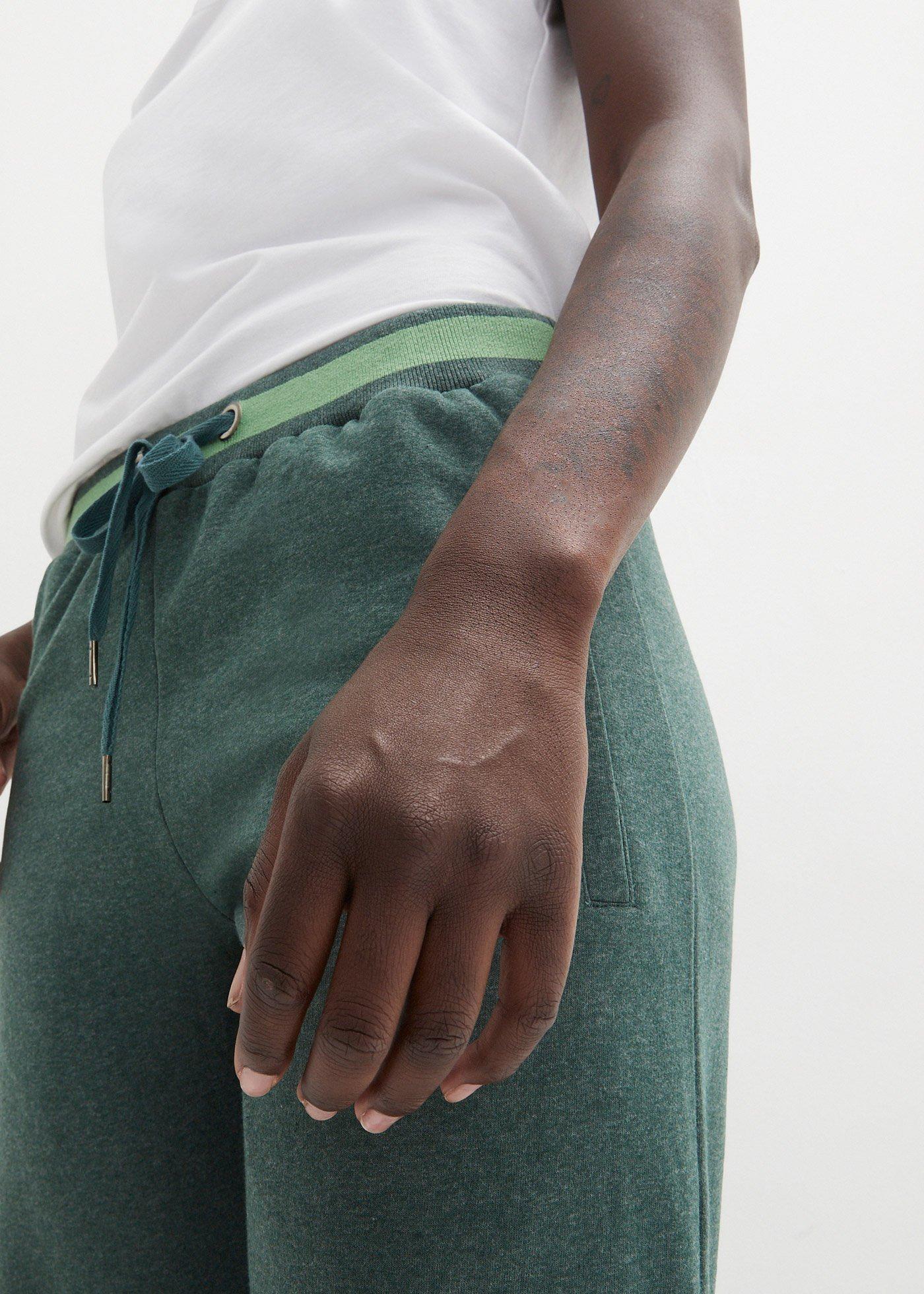 Spodnie dresowe z mieszanki bawełny, 2-pak - Bonprix