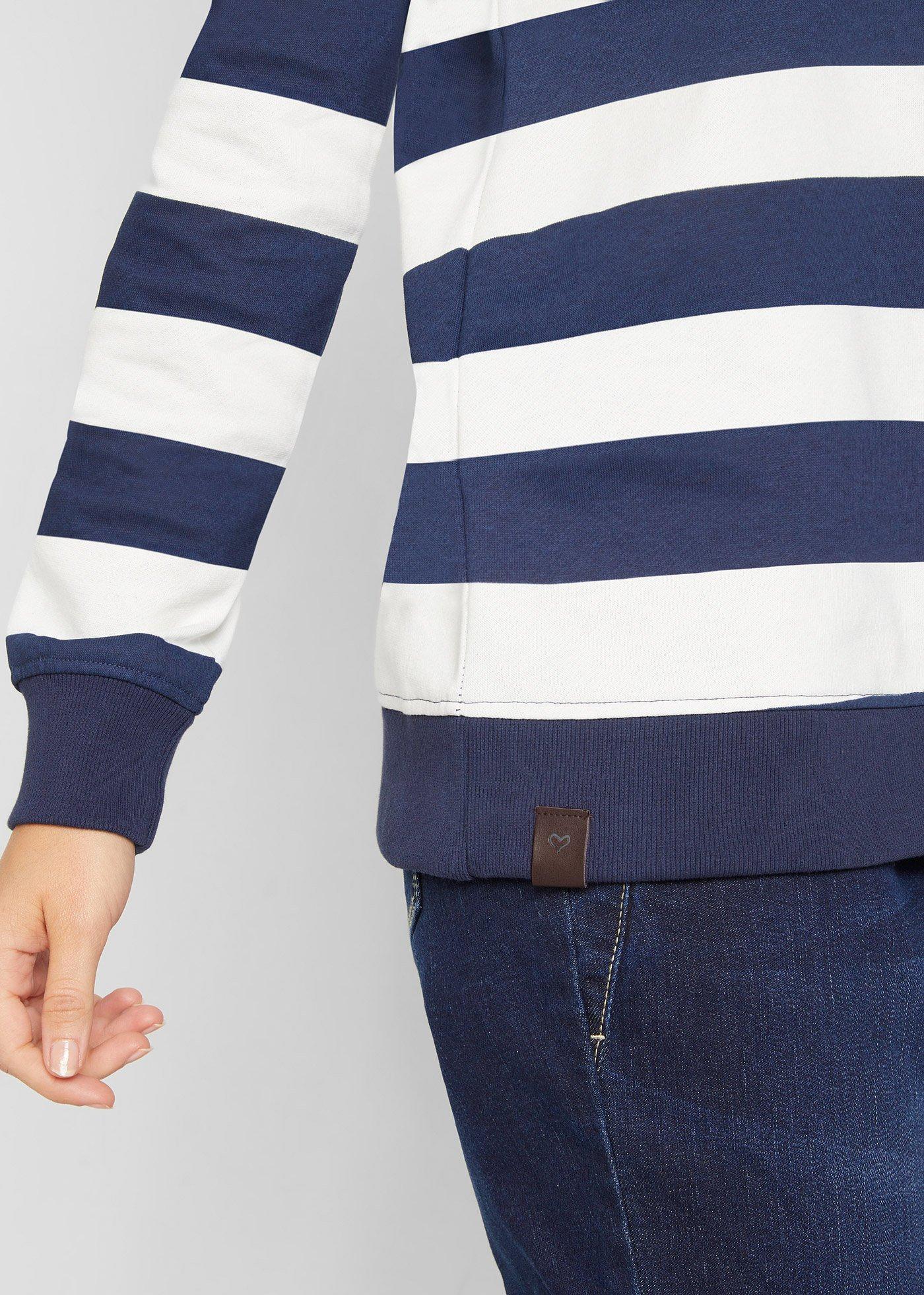 Bluza z kapturem z czystej bawełny - Bonprix