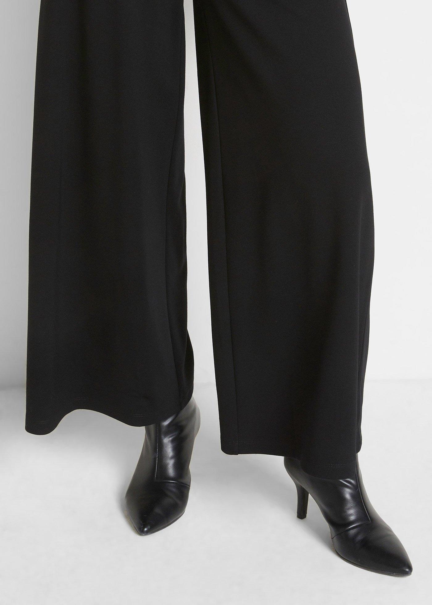 Spodnie culotte z mieszanki wiskozy - Bonprix