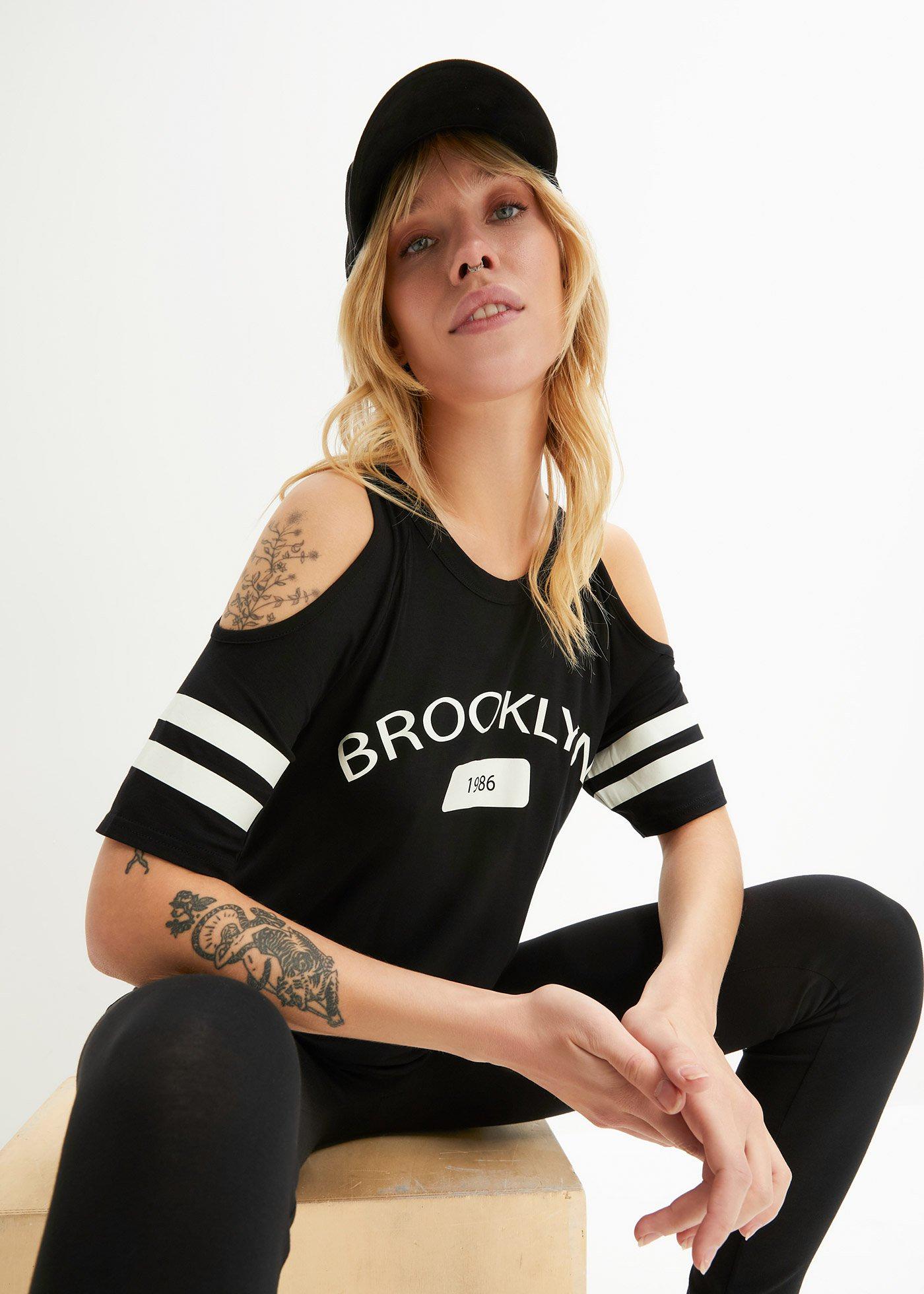 Shirt z miękkiej wiskozy - Bonprix