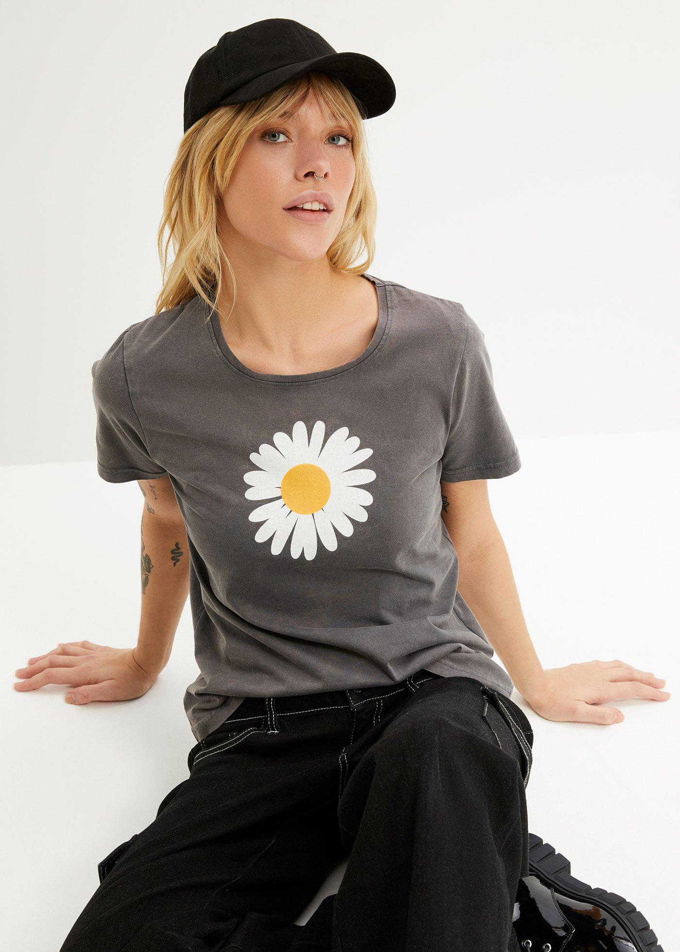 T-shirt z czystej bawełny organicznej - Bonprix
