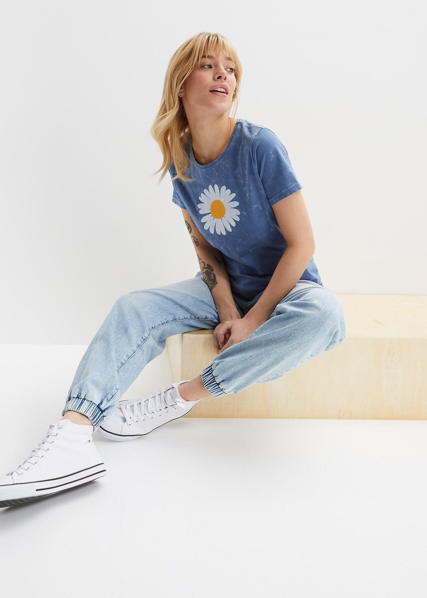 T-shirt z czystej bawełny organicznej - Bonprix