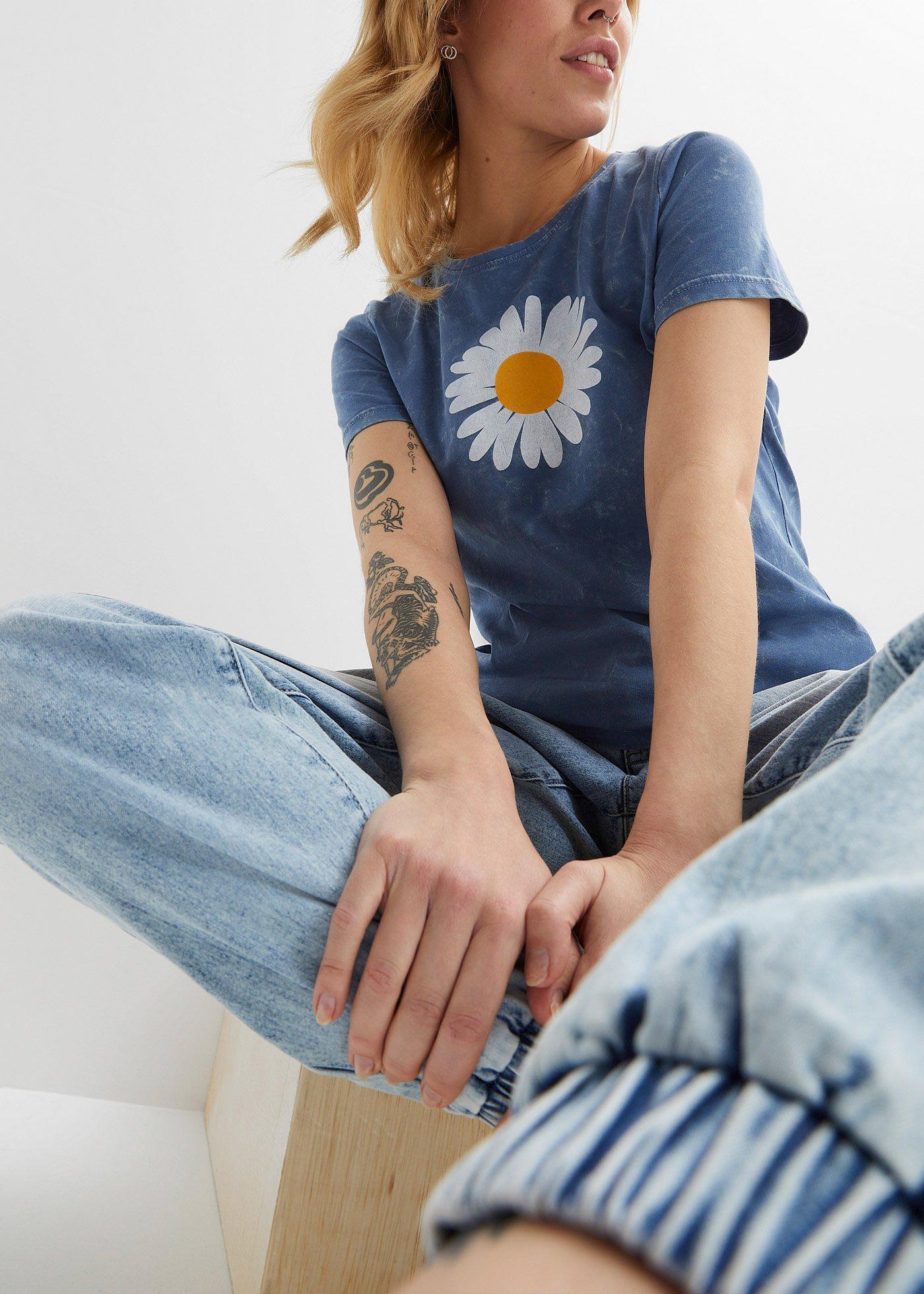 T-shirt z czystej bawełny organicznej - Bonprix