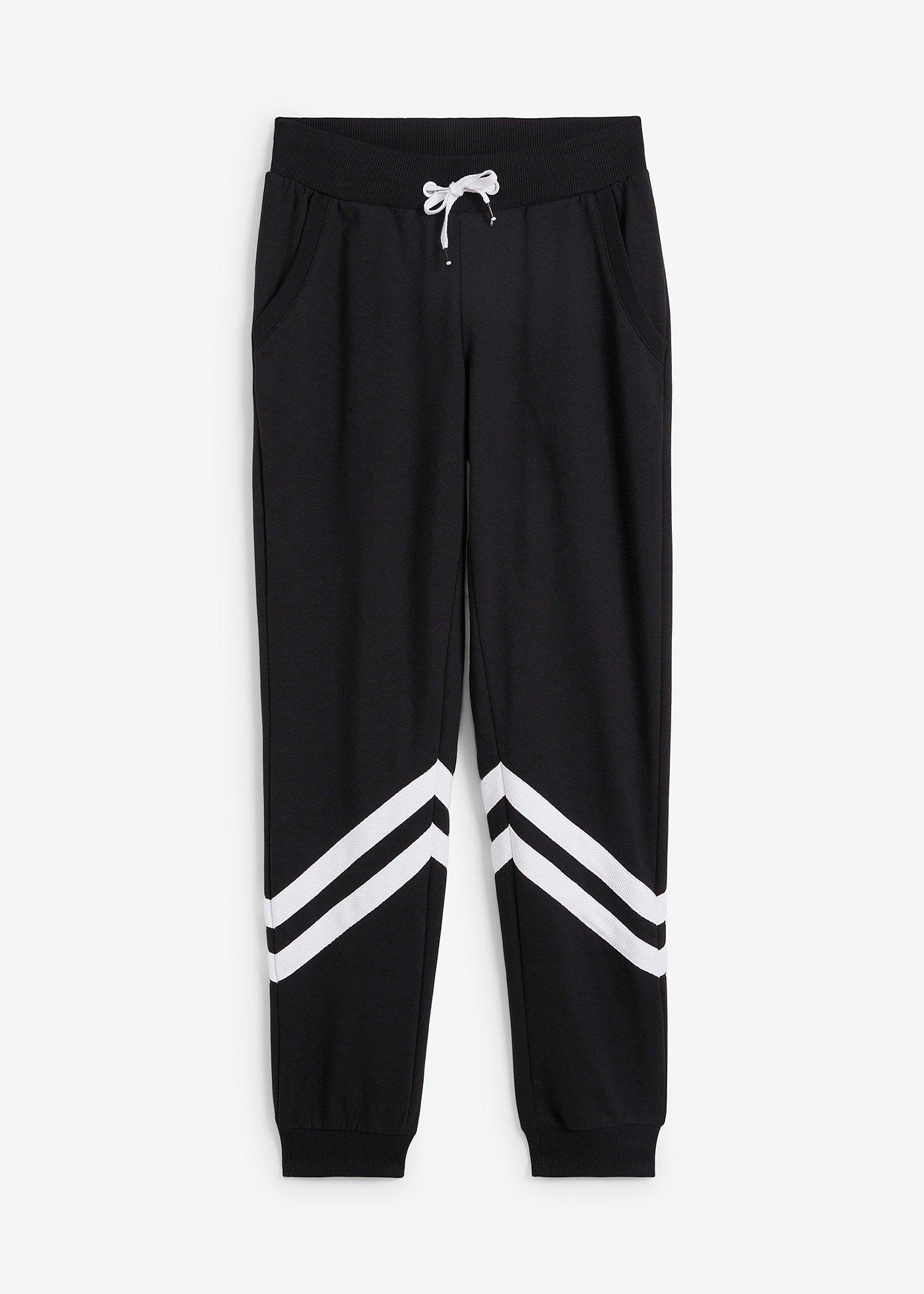 Pantaloni casual cu dungi