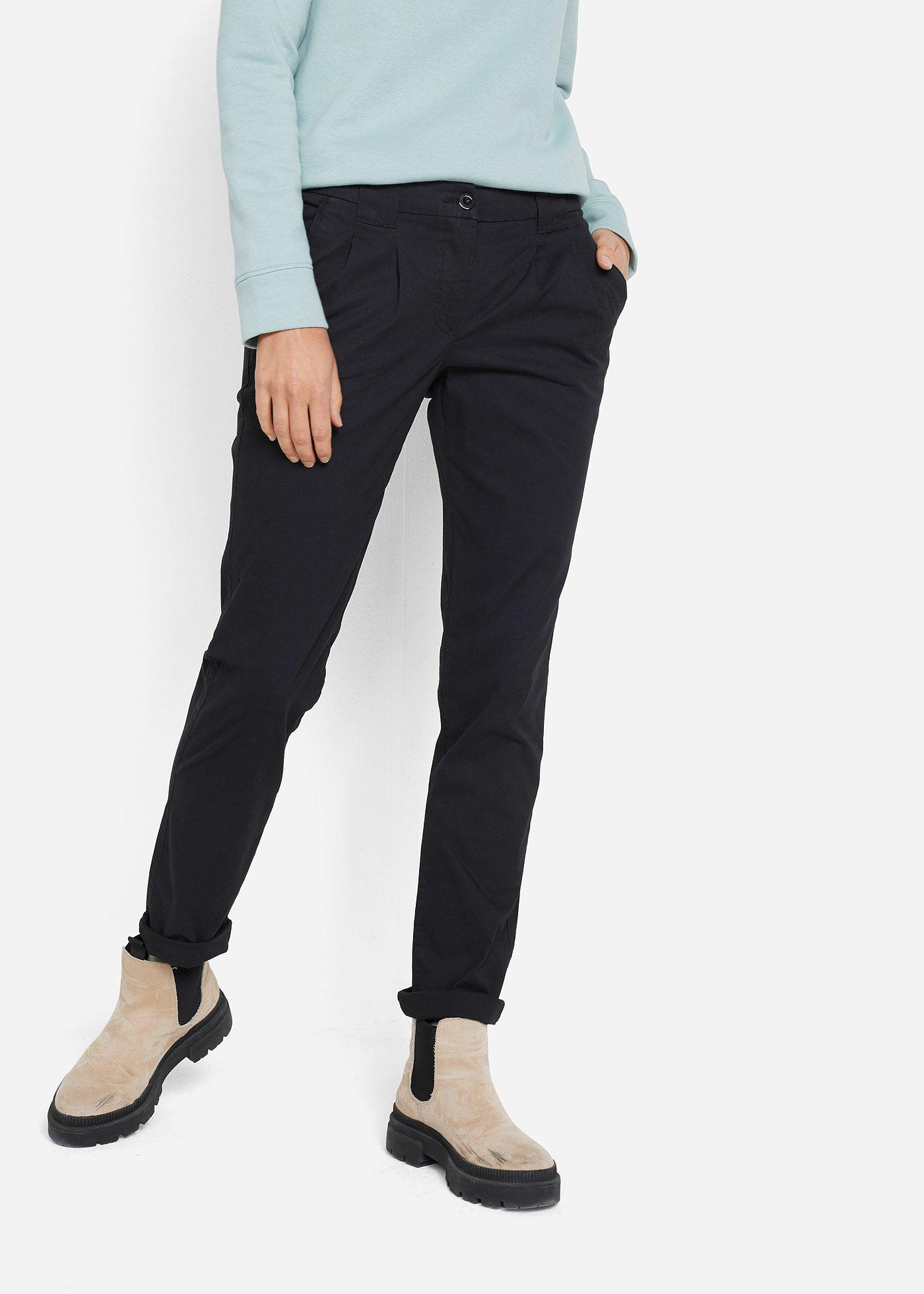 Spodnie chino ze stretchem - Bonprix