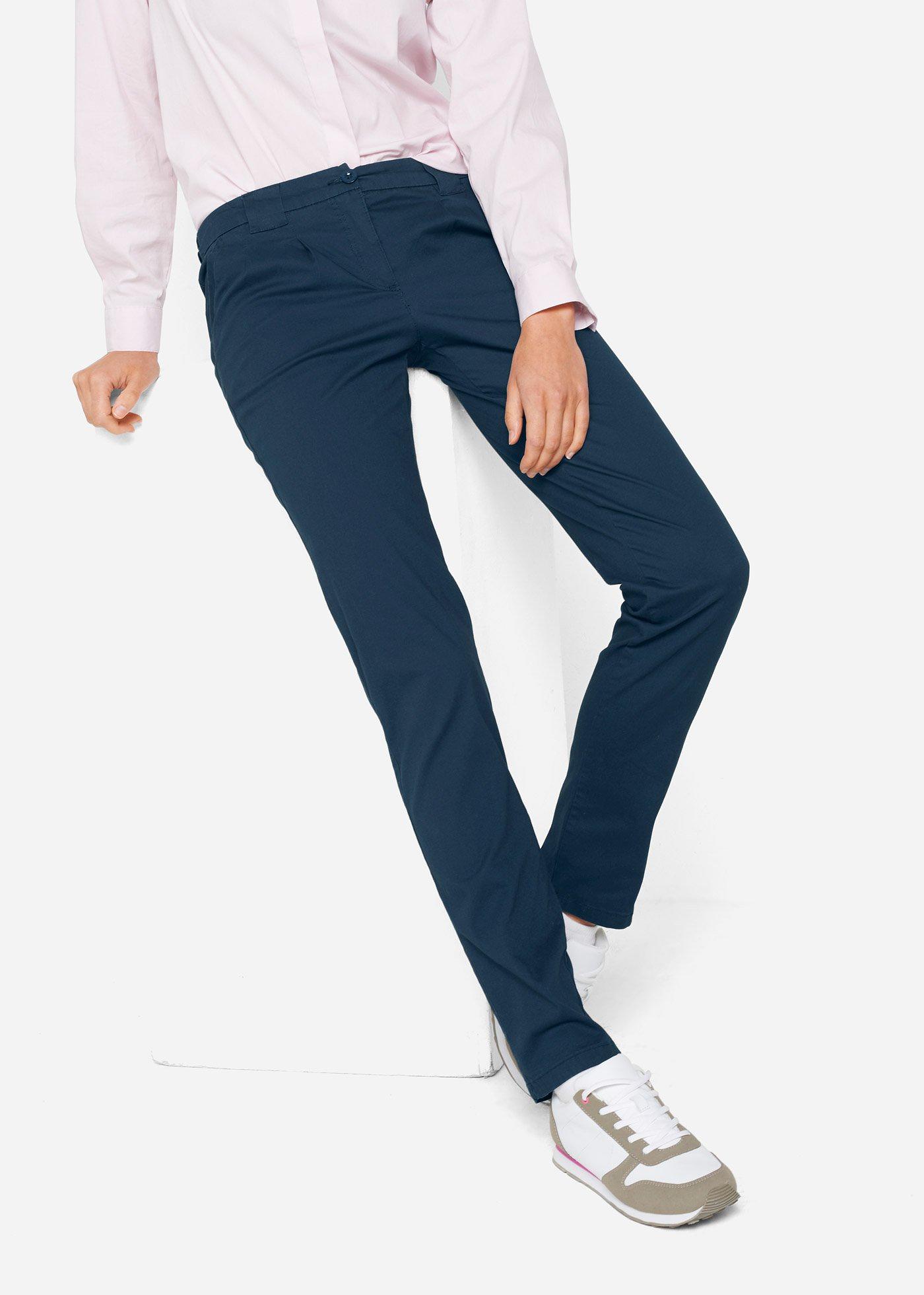Spodnie chino ze stretchem - Bonprix