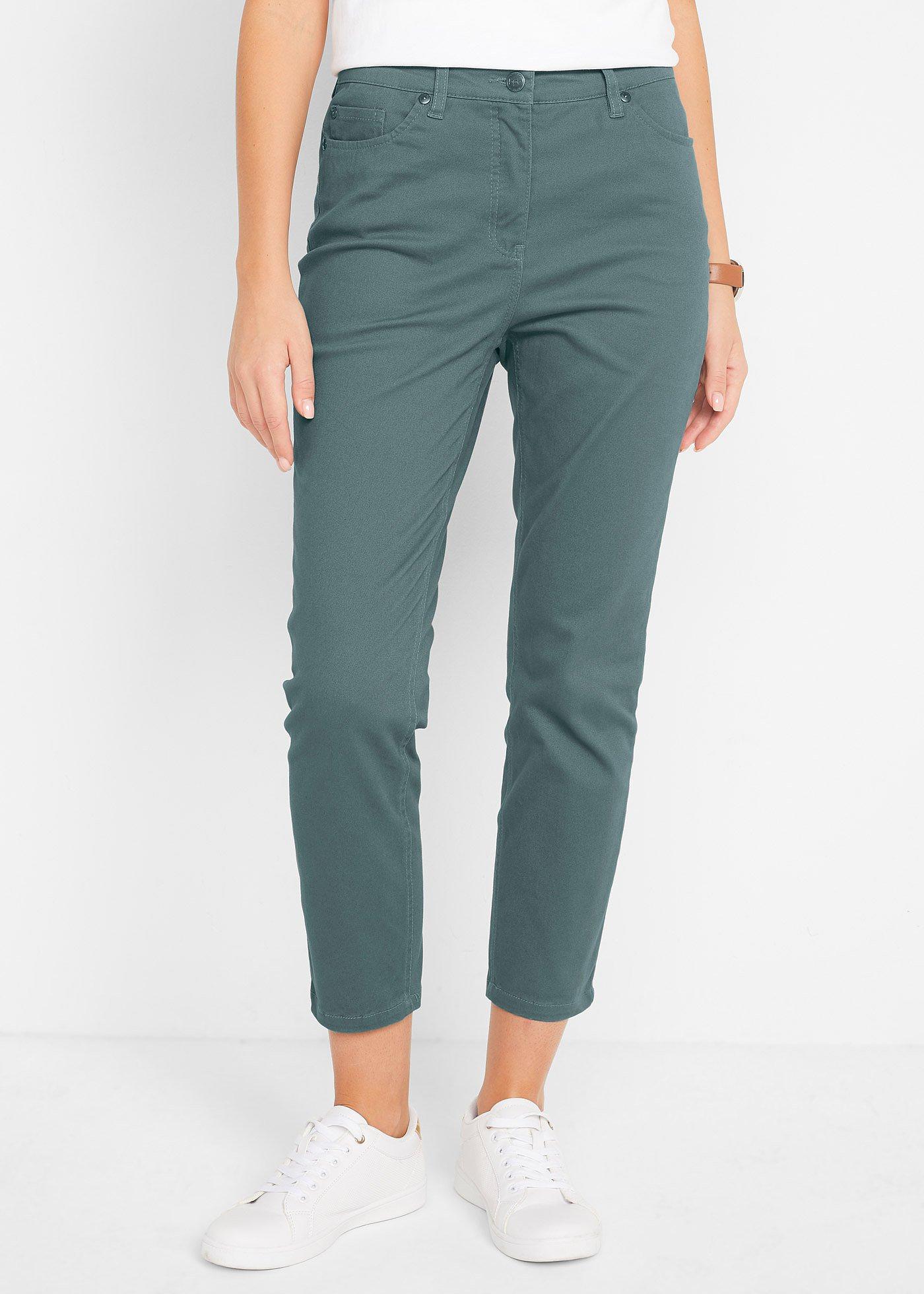 Spodnie 7/8, high waist - Bonprix