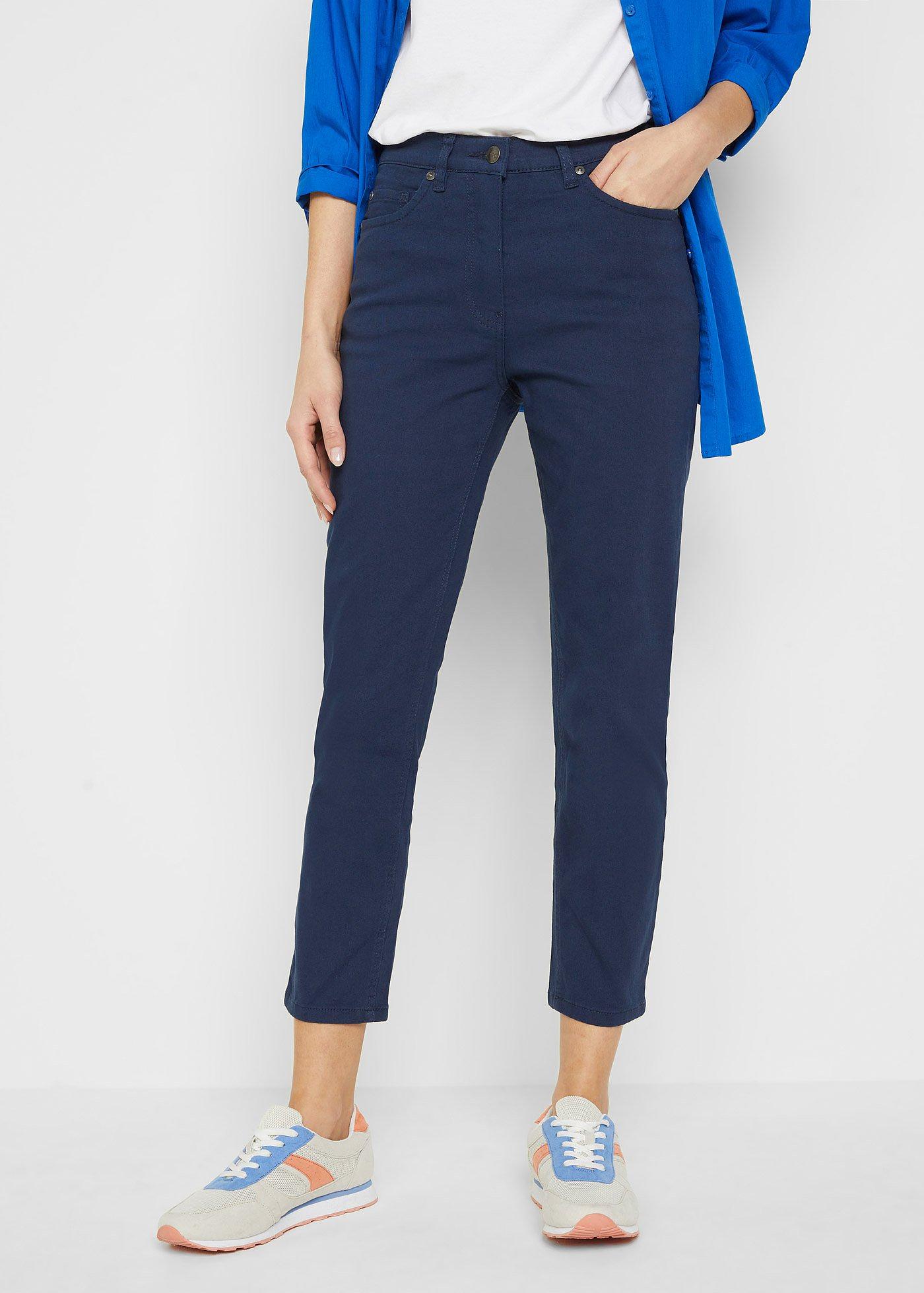 Spodnie 7/8, high waist - Bonprix