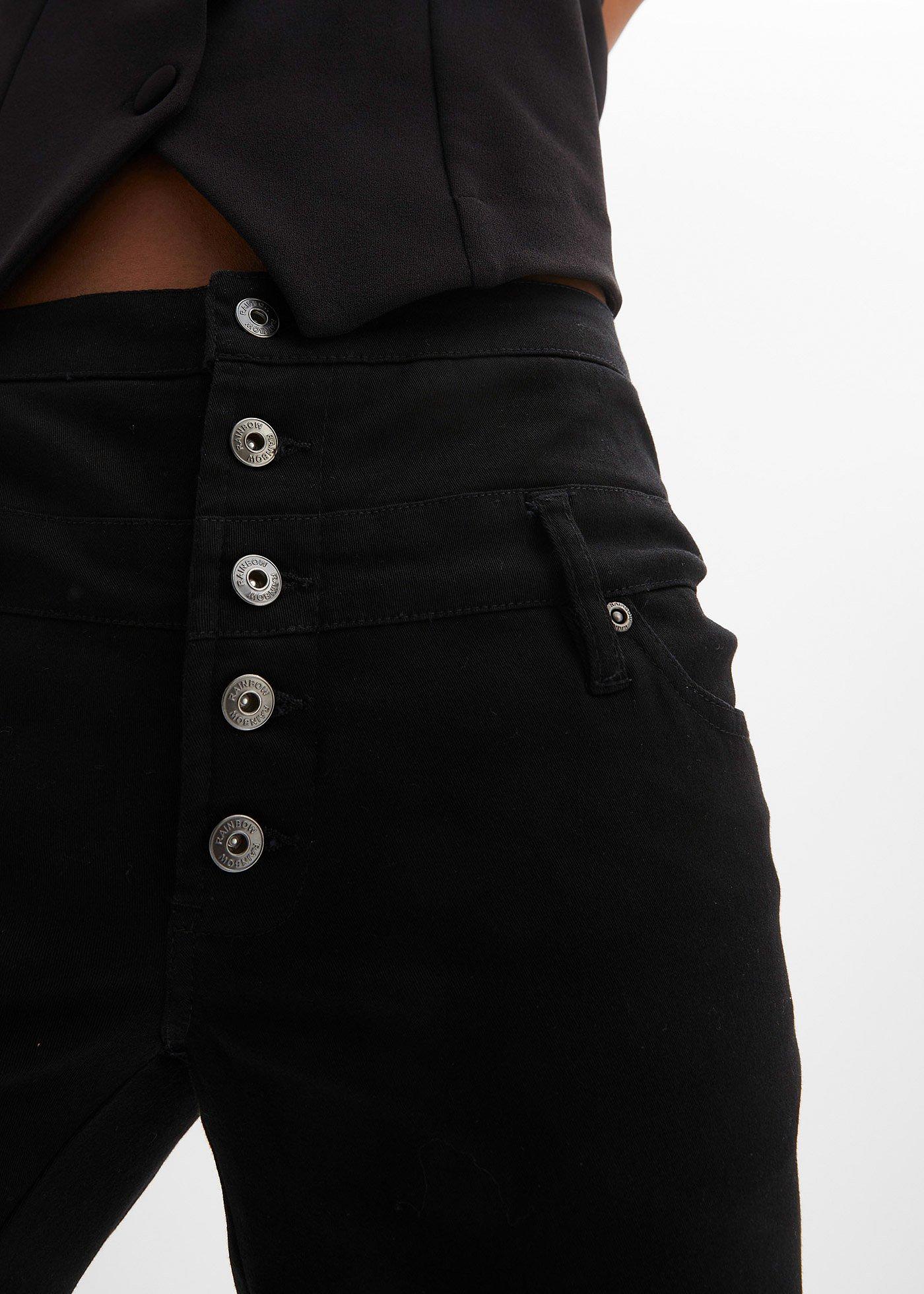 Bermudy z elastycznej mieszanki bawełny - Bonprix