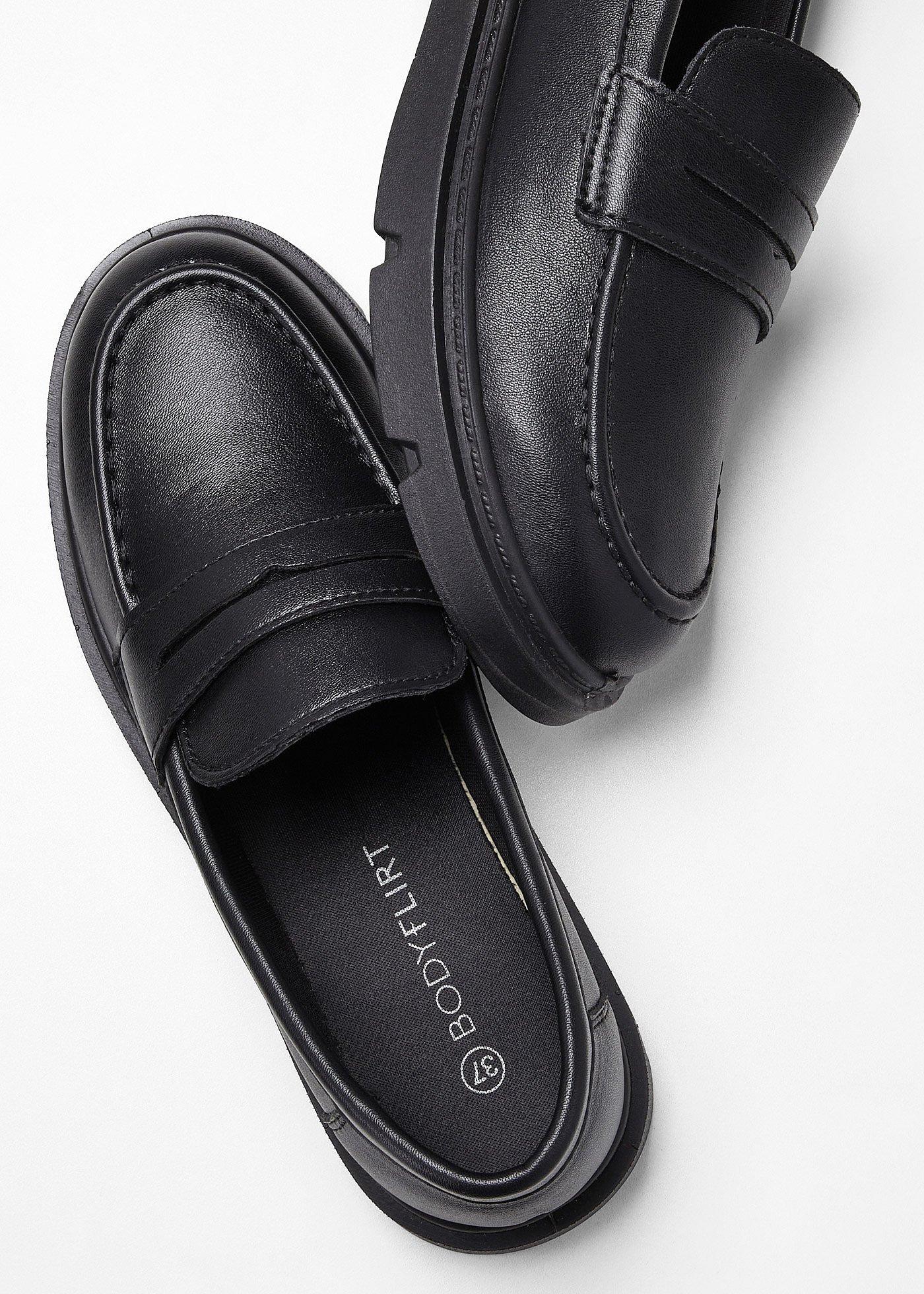 Loafersy chunky na lekkiej podeszwie - Bonprix