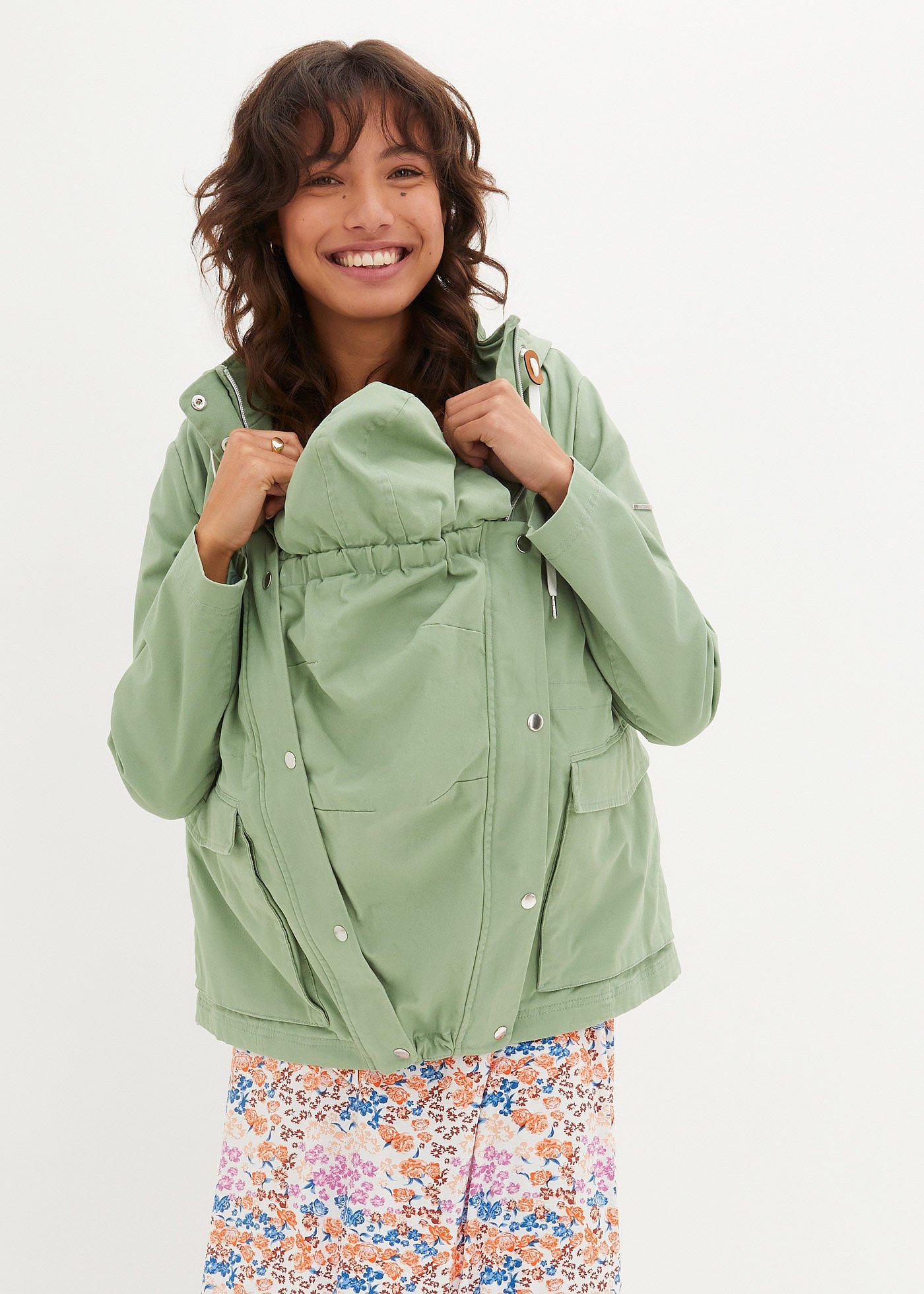 Kurtka 3 w 1 ciążowa  i do noszenia z nosidełkiem - Bonprix