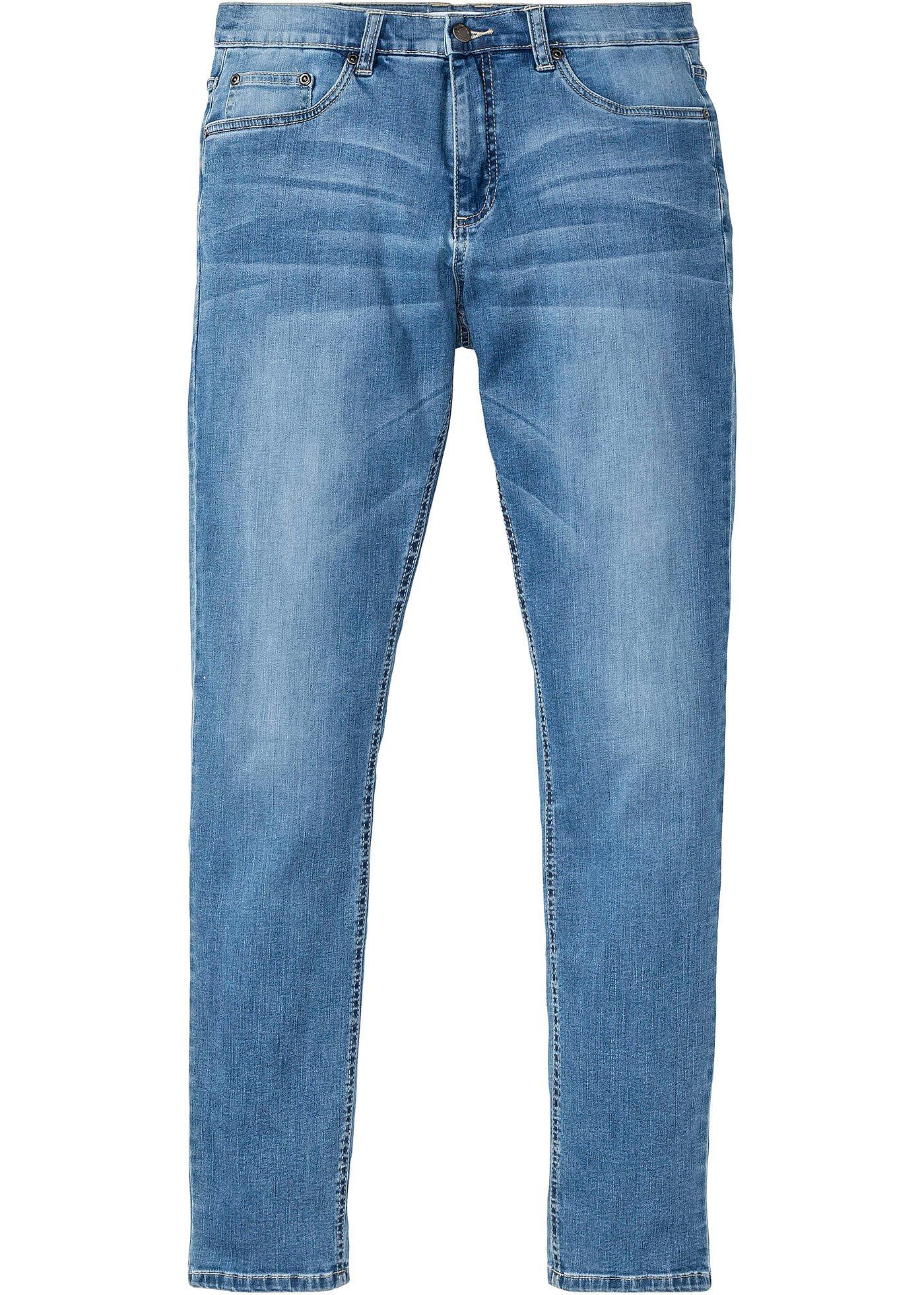 Regular Fit Stretch-Jeans, Tapered günstig online kaufen