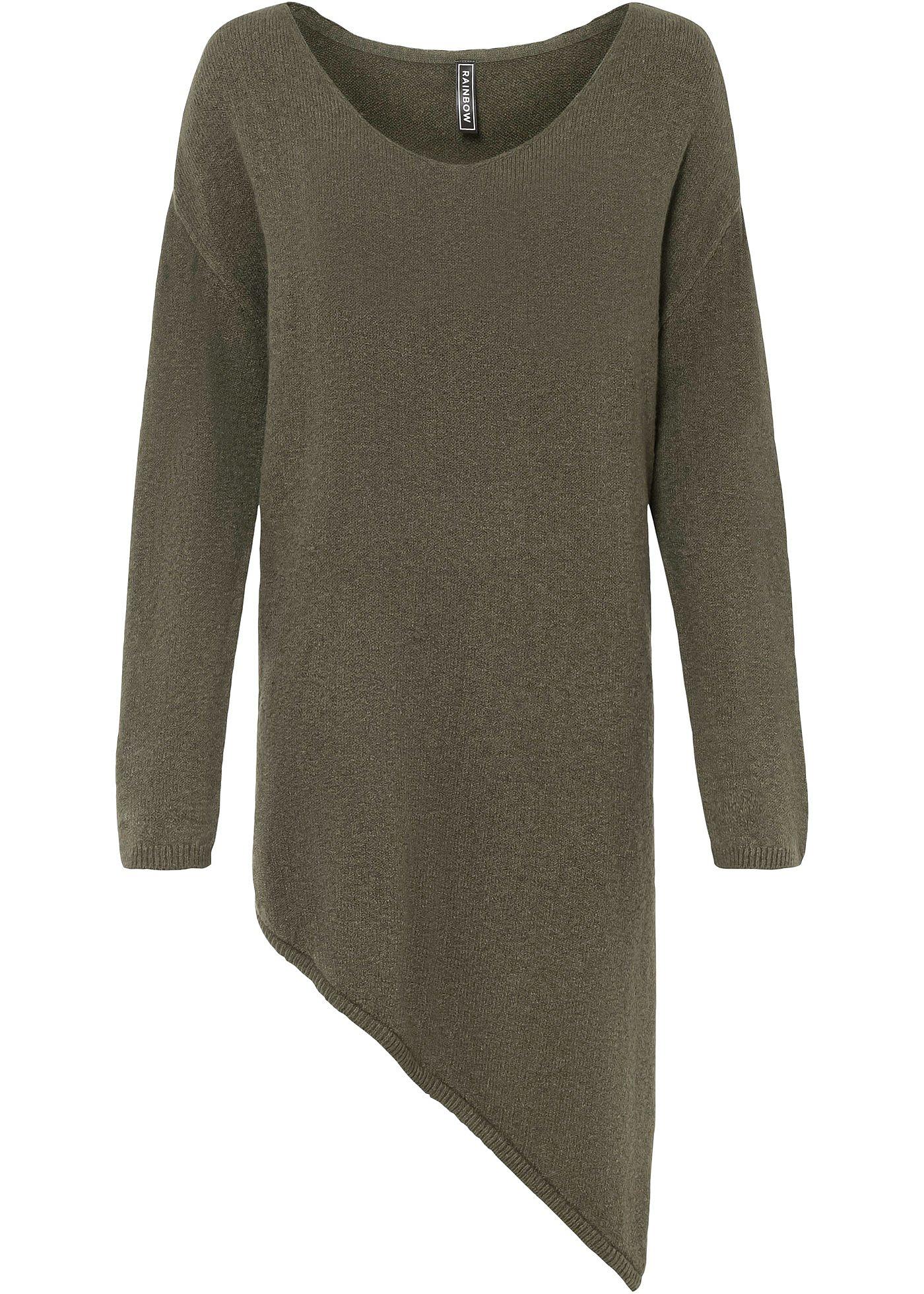 Asymmetrischer Pullover