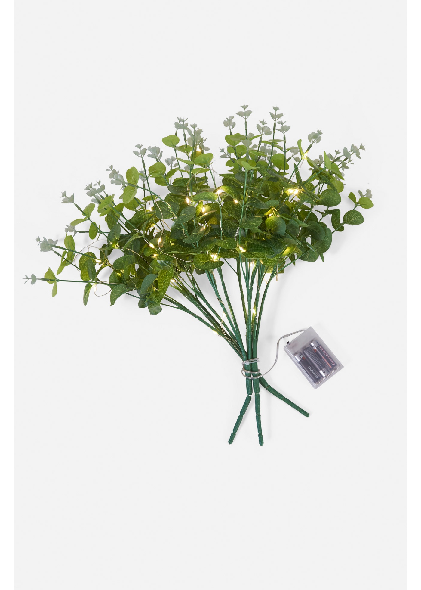 LED-Kunstpflanze Eukalyptus Zweige (3er Pack)