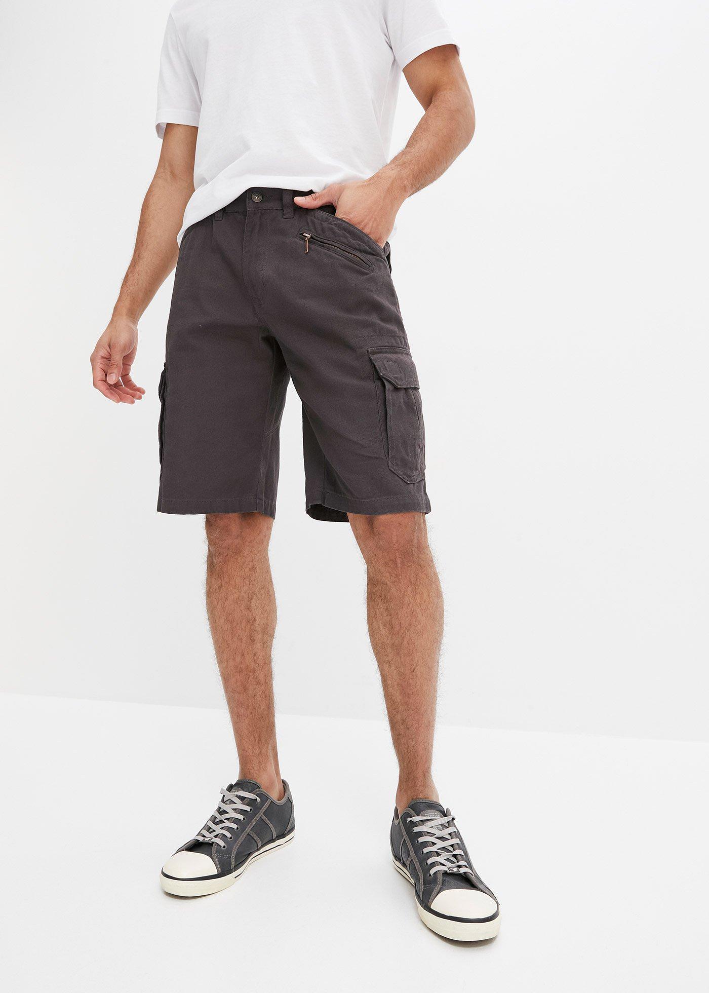 Bermudy bojówki Loose Fit - Bonprix