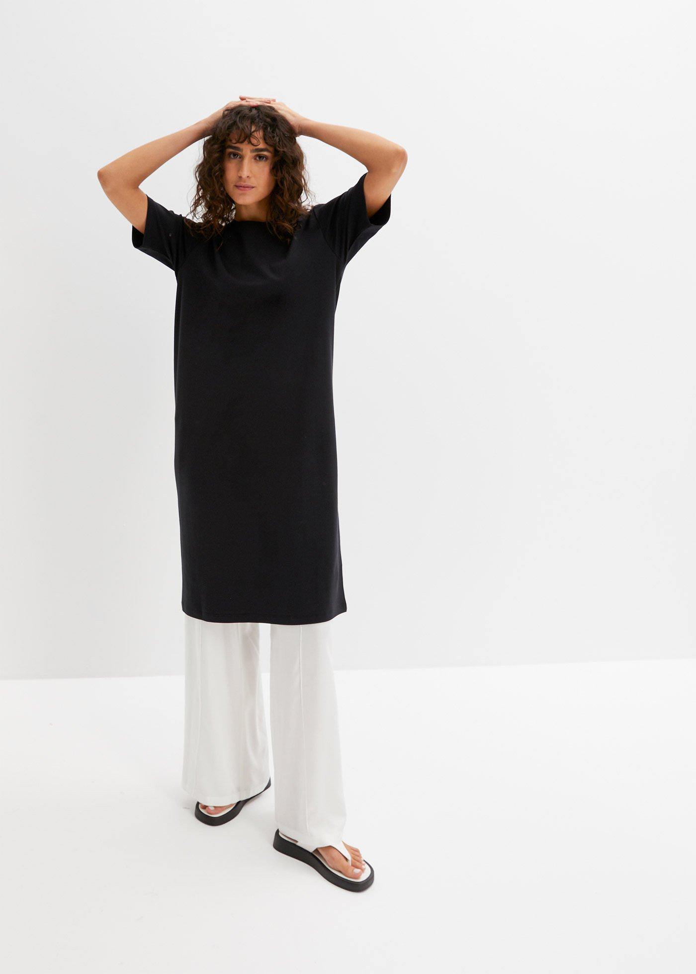Sukienka T-shirtowa (2 szt.) - Bonprix