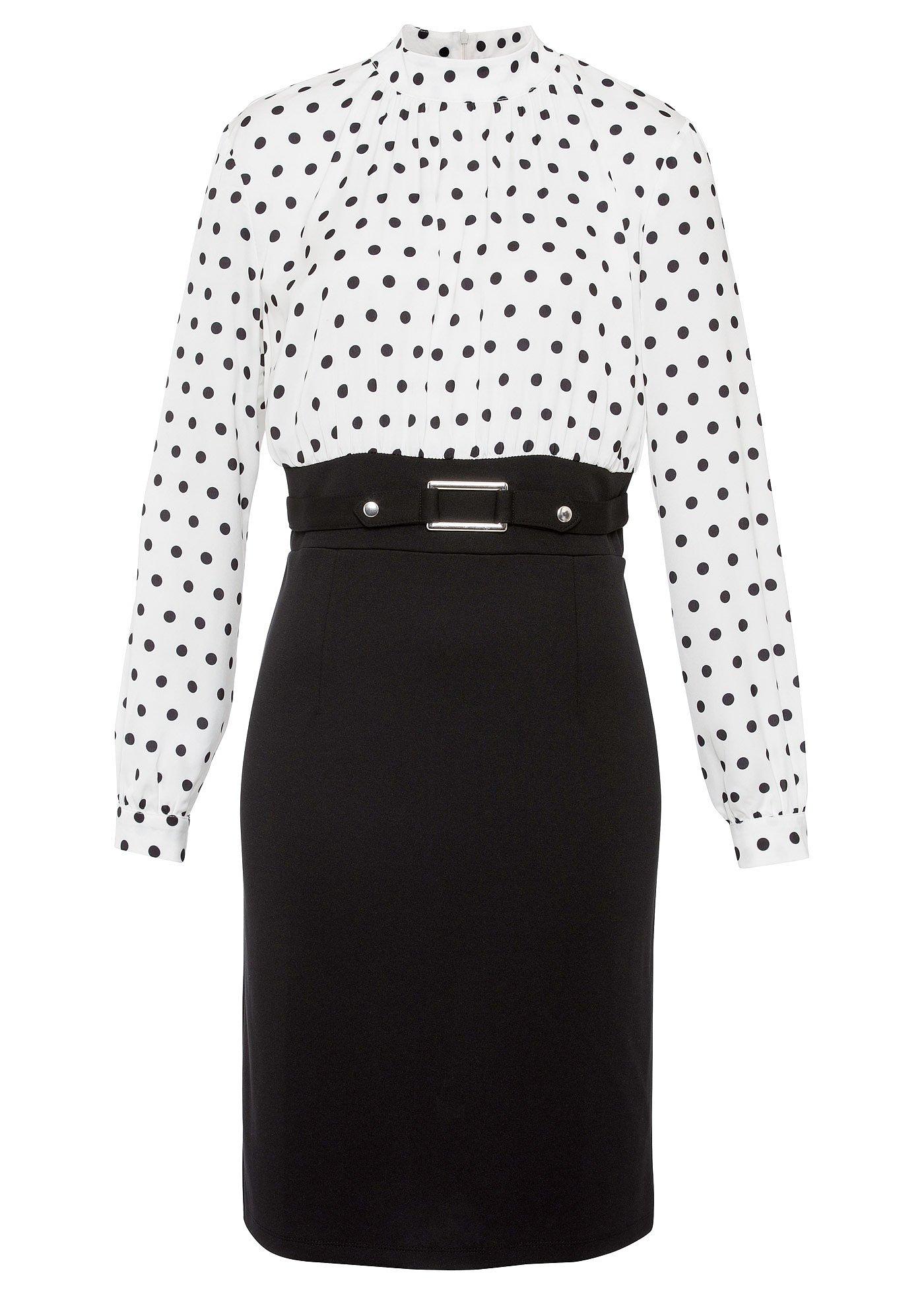 Kleid mit Polka Dots